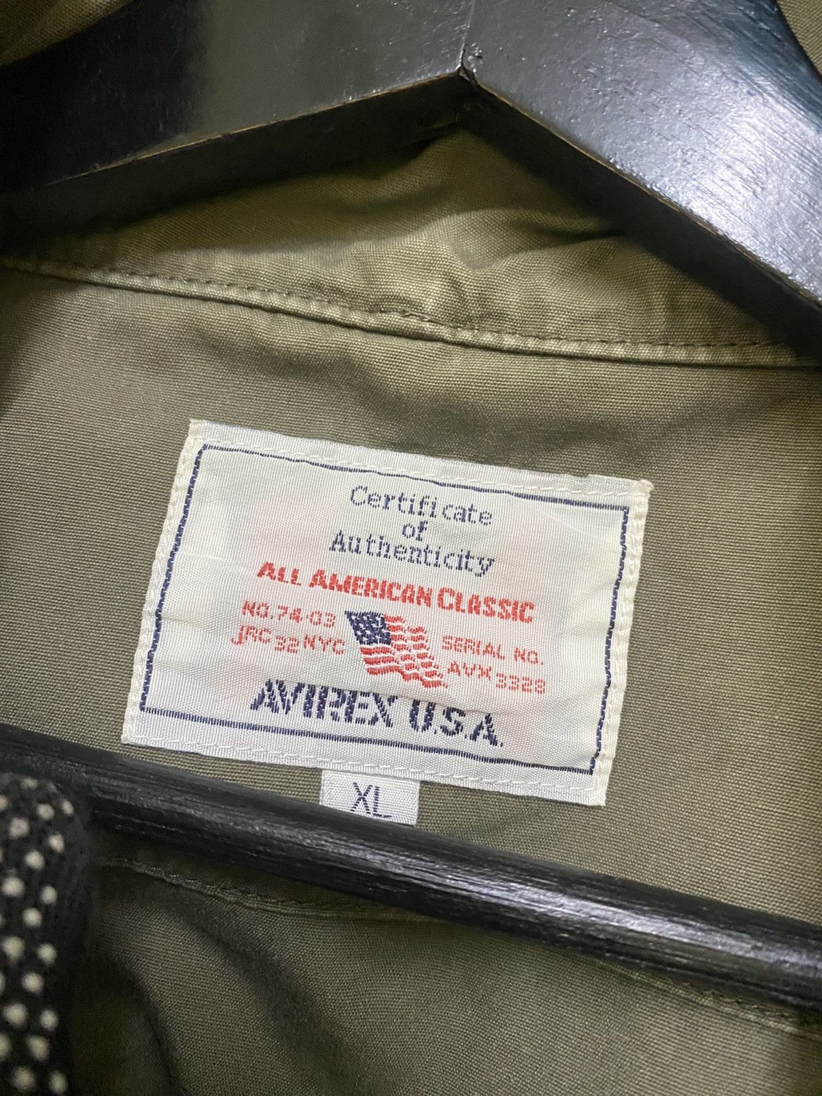 Avirex Vintage Avirex USA Military Field Jacket Olive Green Size US L / EU 52-54 / 3 - 7 Thumbnail