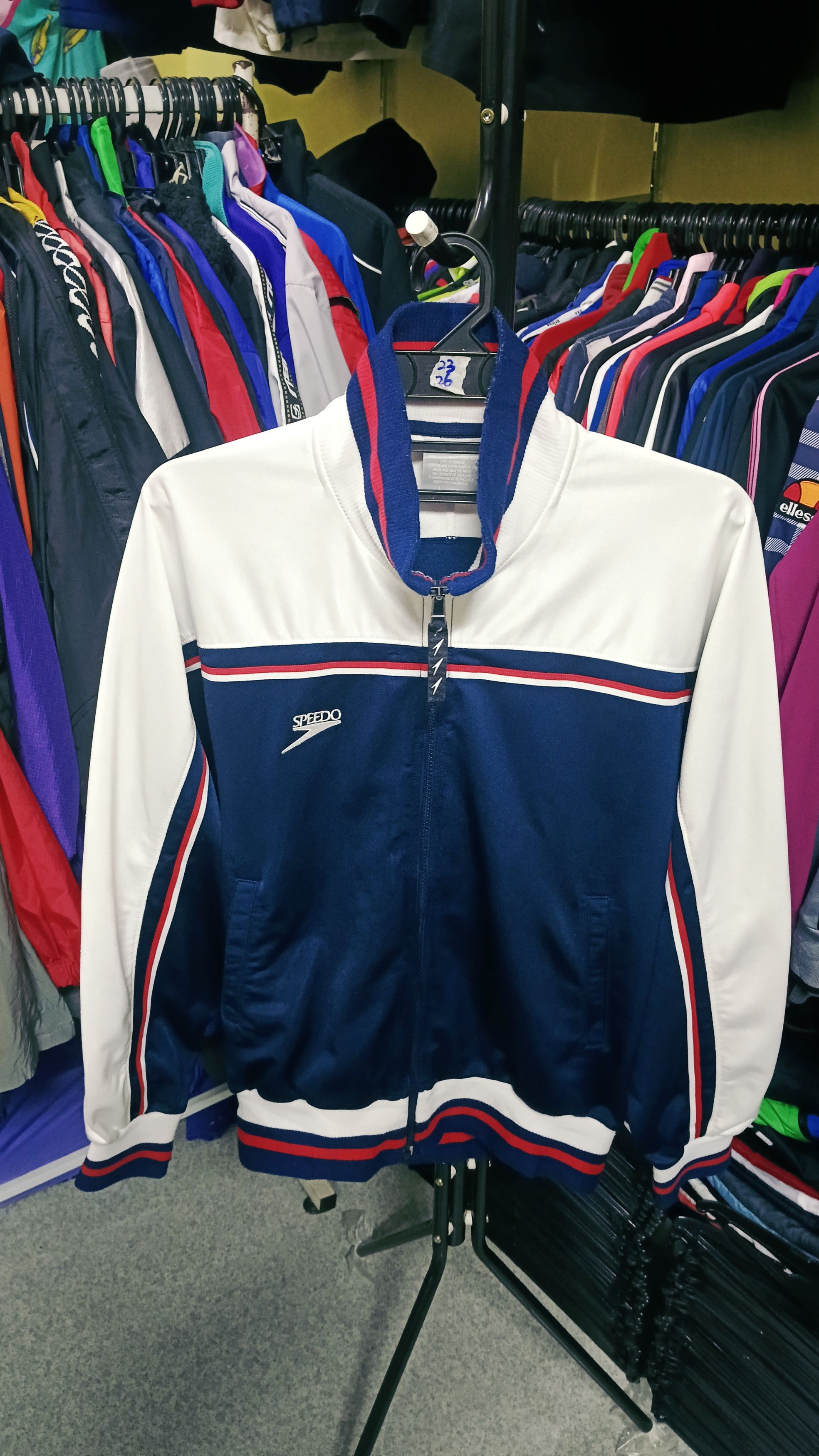 Speedo Vintage Speedo Track Jacket Made By Mizuno Size US L / EU 52-54 / 3 - 2 Thumbnail