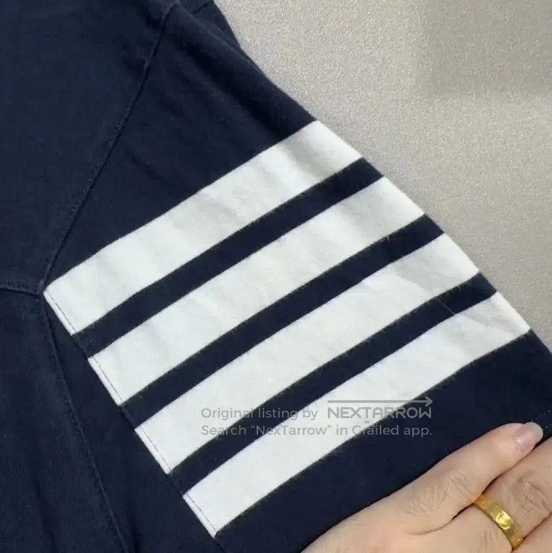 Thom Browne Thom Browne Blue Cotton Blend Men’s T-Shirt . Size US M / EU 48-50 / 2 - 3 Thumbnail