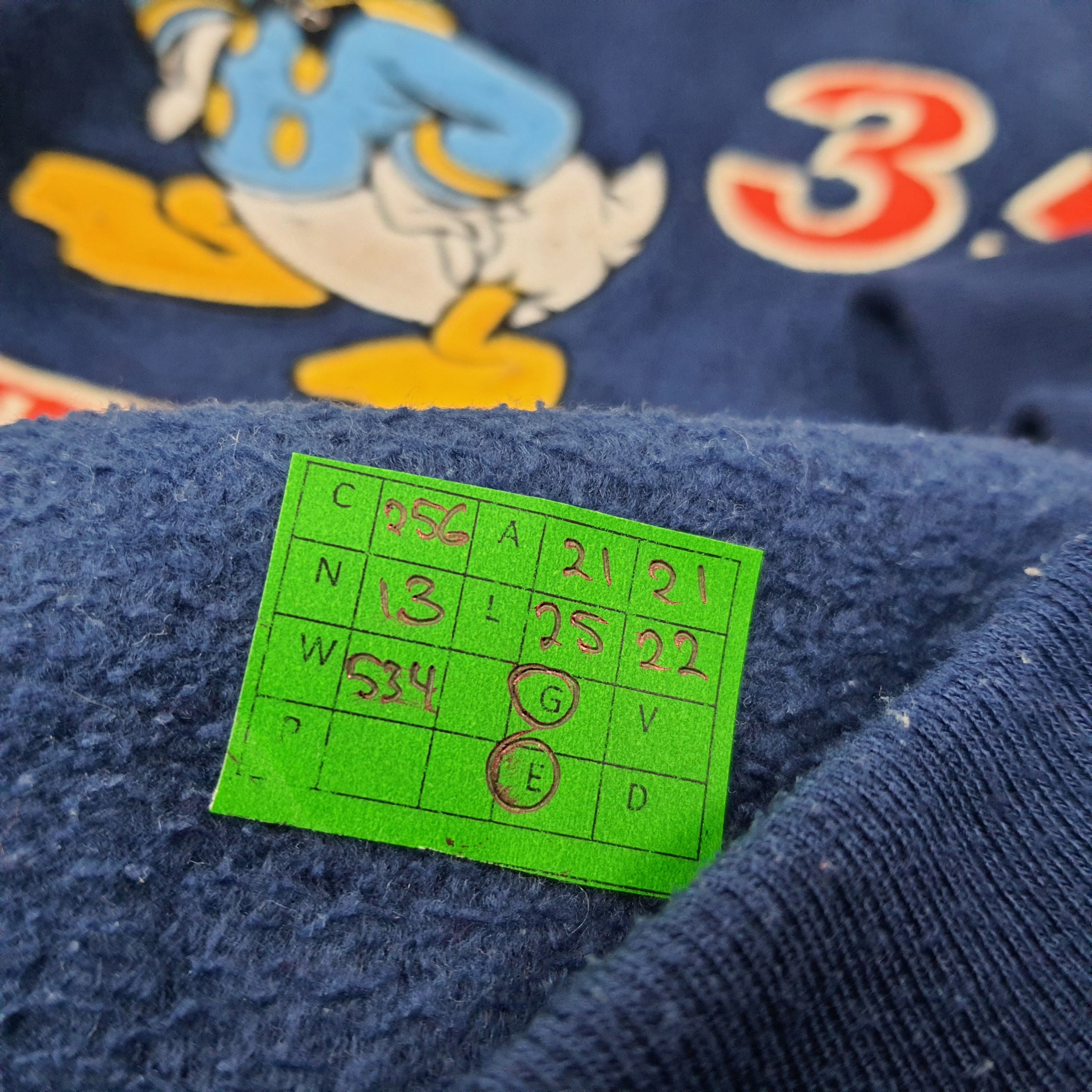 Disney Vintage Disney Donald Duck 1935 Fleece Hoodie C256N13 Size US M / EU 48-50 / 2 - 7 Thumbnail