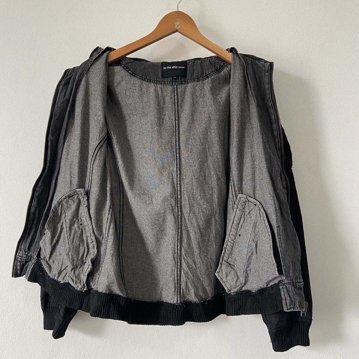 In The Attic In the attic Black Denim Jacket. Size US M / EU 48-50 / 2 - 5 Thumbnail
