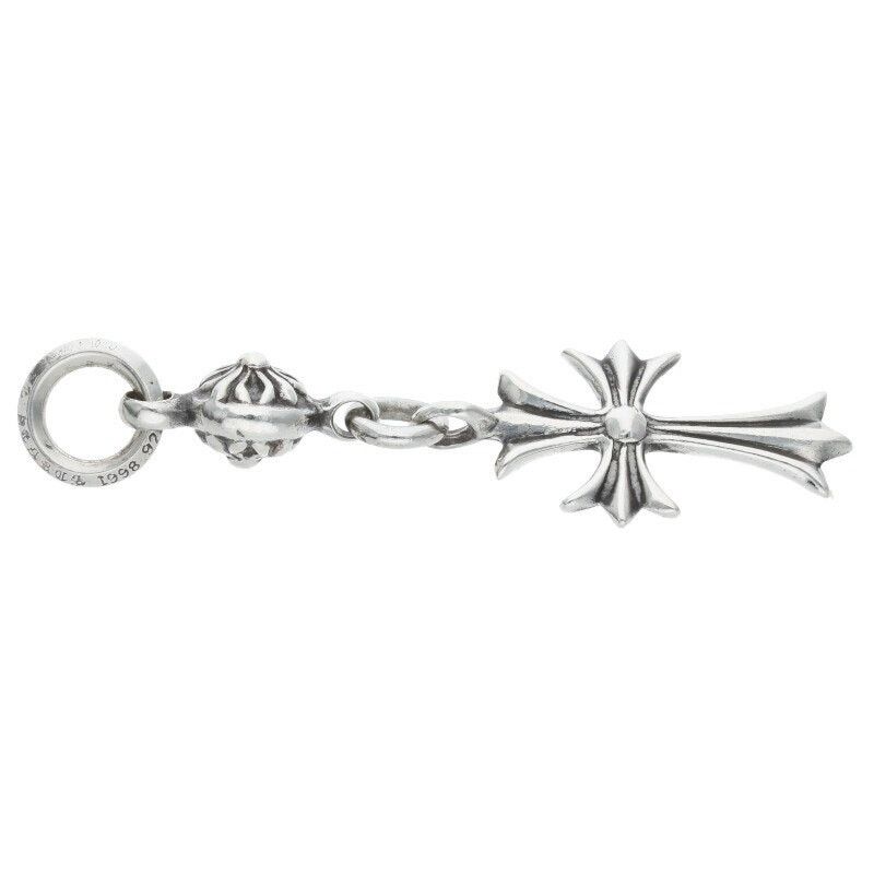 Chrome Hearts Chrome Hearts Tiny Cross Charm Silver Necklace Size ONE SIZE - 4 Thumbnail