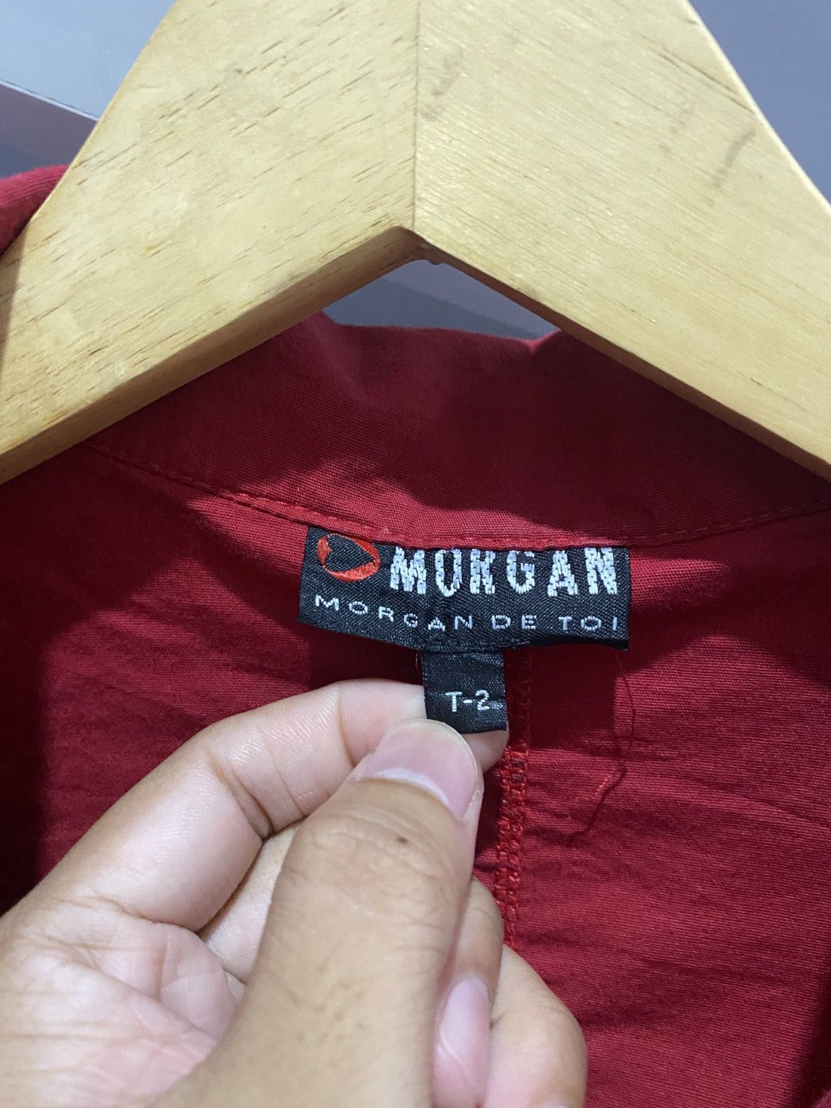 Issey Miyake × Japanese Brand × Morgan De Toi Morgan De Toi Japanese Button Shirt Size US M / EU 48-50 / 2 - 4 Thumbnail