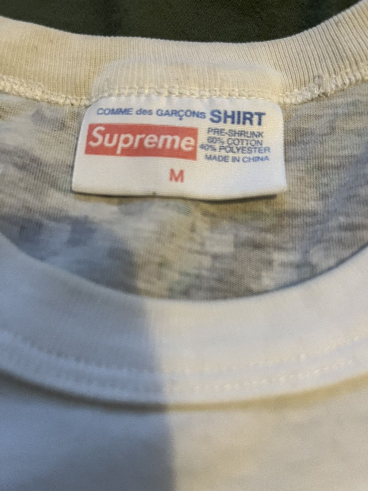 Comme des Garcons × Supreme Supreme CDG digital camo box logo green Tee SS 13 Size US M / EU 48-50 / 2 - 3 Thumbnail