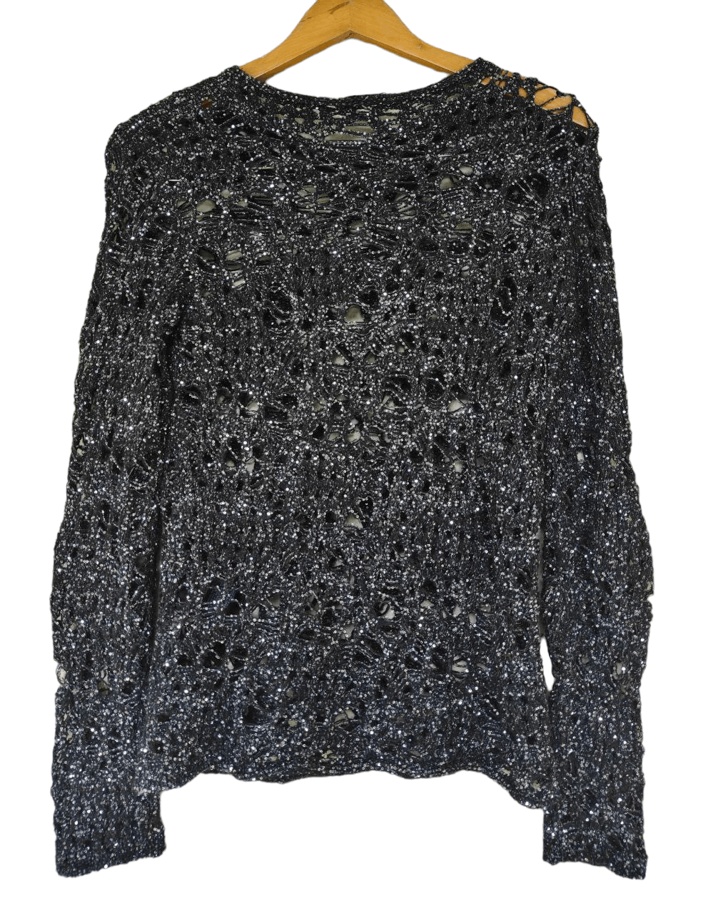Saint Laurent Paris Saint Laurent Paris Spider Knitted Metalic Size US M / EU 48-50 / 2 - 6 Thumbnail