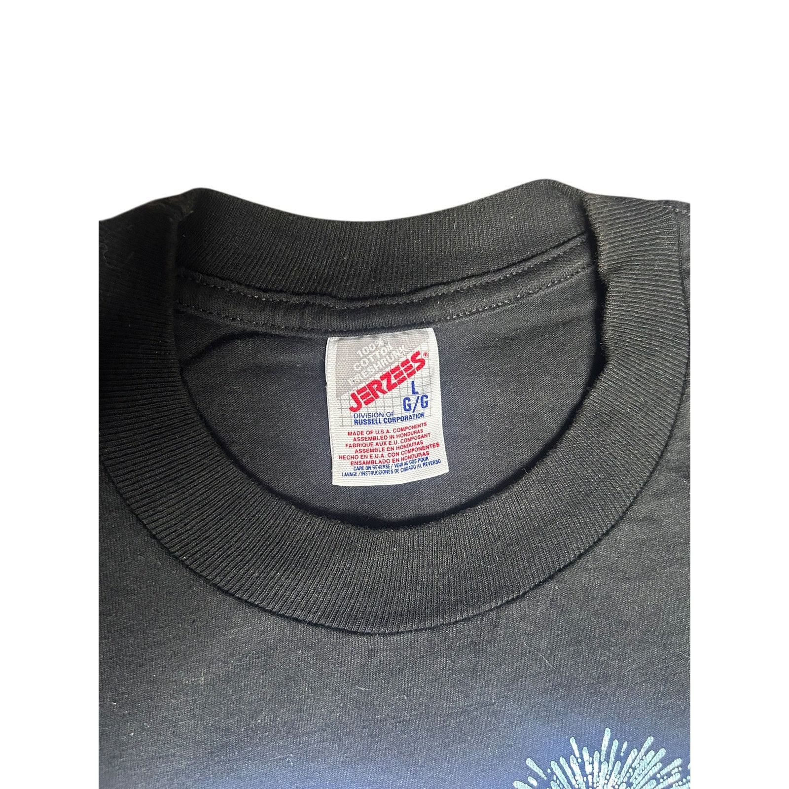 Jerzees × Vintage Vintage 90s Busch Gardens Amusement Park Fireworks T-Shirt Size US L / EU 52-54 / 3 - 4 Thumbnail