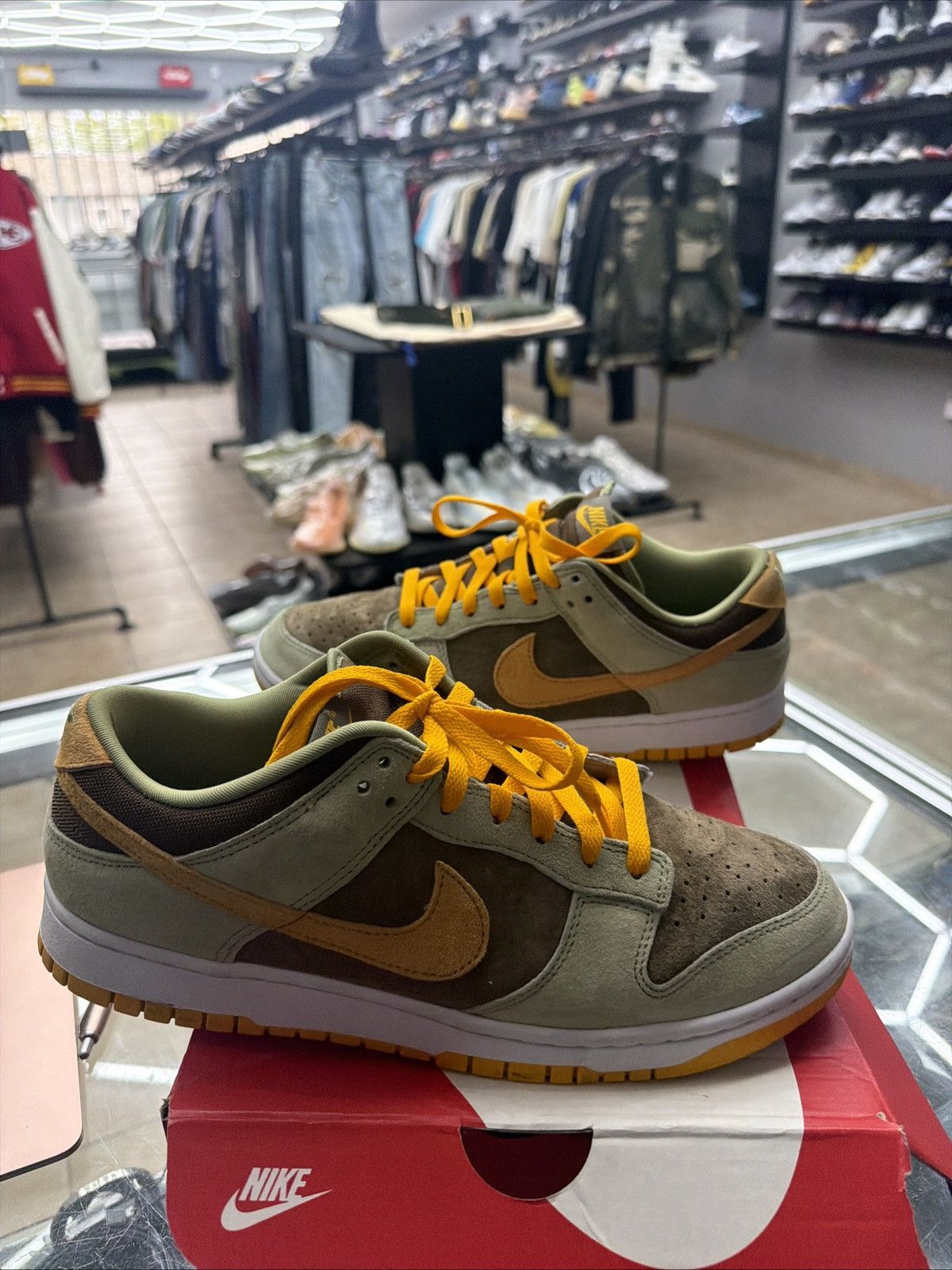 Nike Size 10 - Nike Dunk “Dusty Olive” OG All Super Clean Size US 10 / EU 43 - 2 Thumbnail