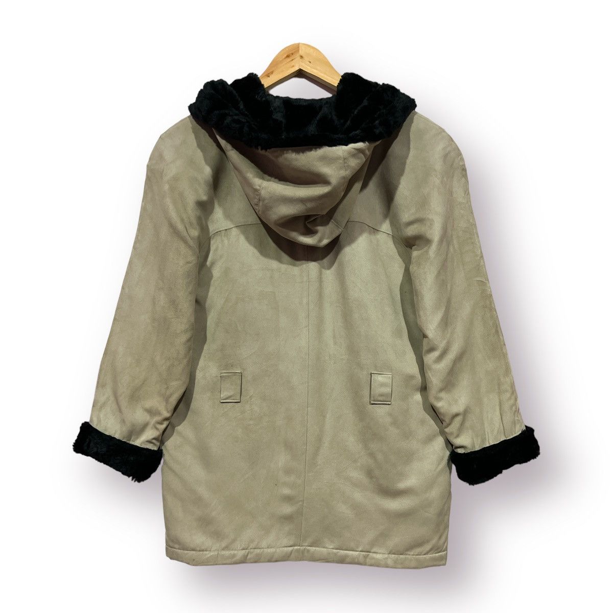 London Fog × Other 🔥 LONDON FOG FAKE LEATHER JACKET FLEECE LINED HOOD - M Size US M / EU 48-50 / 2 - 13 Thumbnail