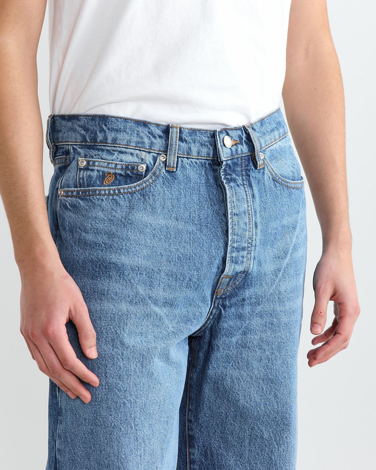 Stussy New Classic Denim Jean Size US 38 / EU 54 - 3 Thumbnail