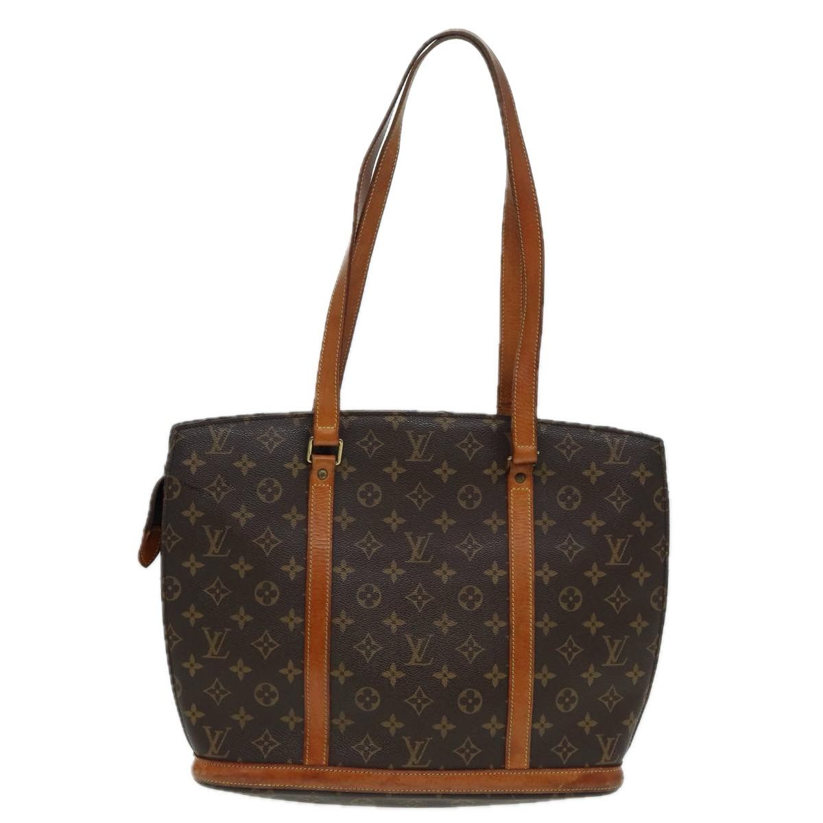 Louis Vuitton Babylone Brown Canvas Tote Bag (Pre-Owned) Size ONE SIZE - 1 Thumbnail