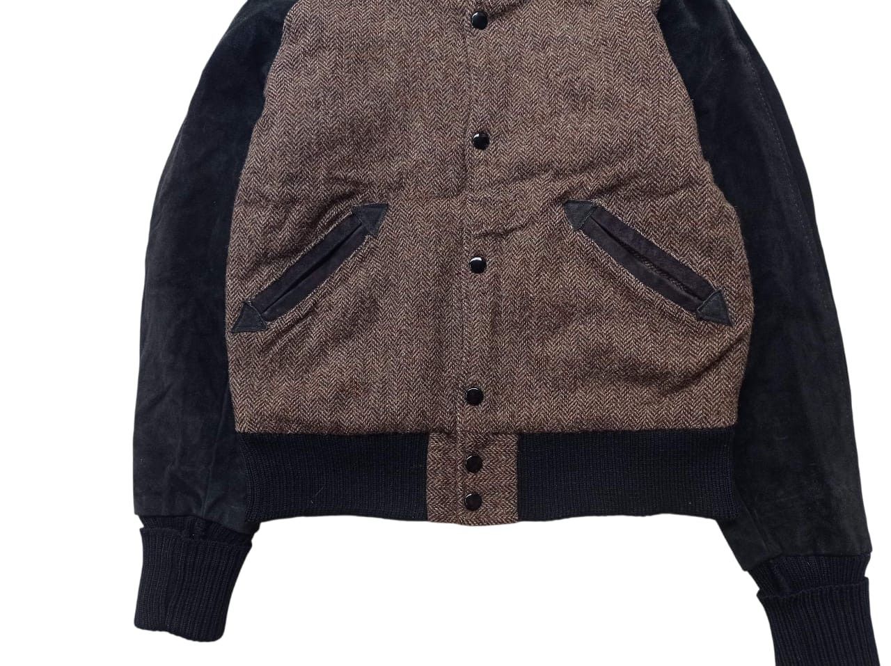 Skookum Vintage Skookum wool suede arm letterman jacket Size S / US 4 / IT 40 - 4 Thumbnail
