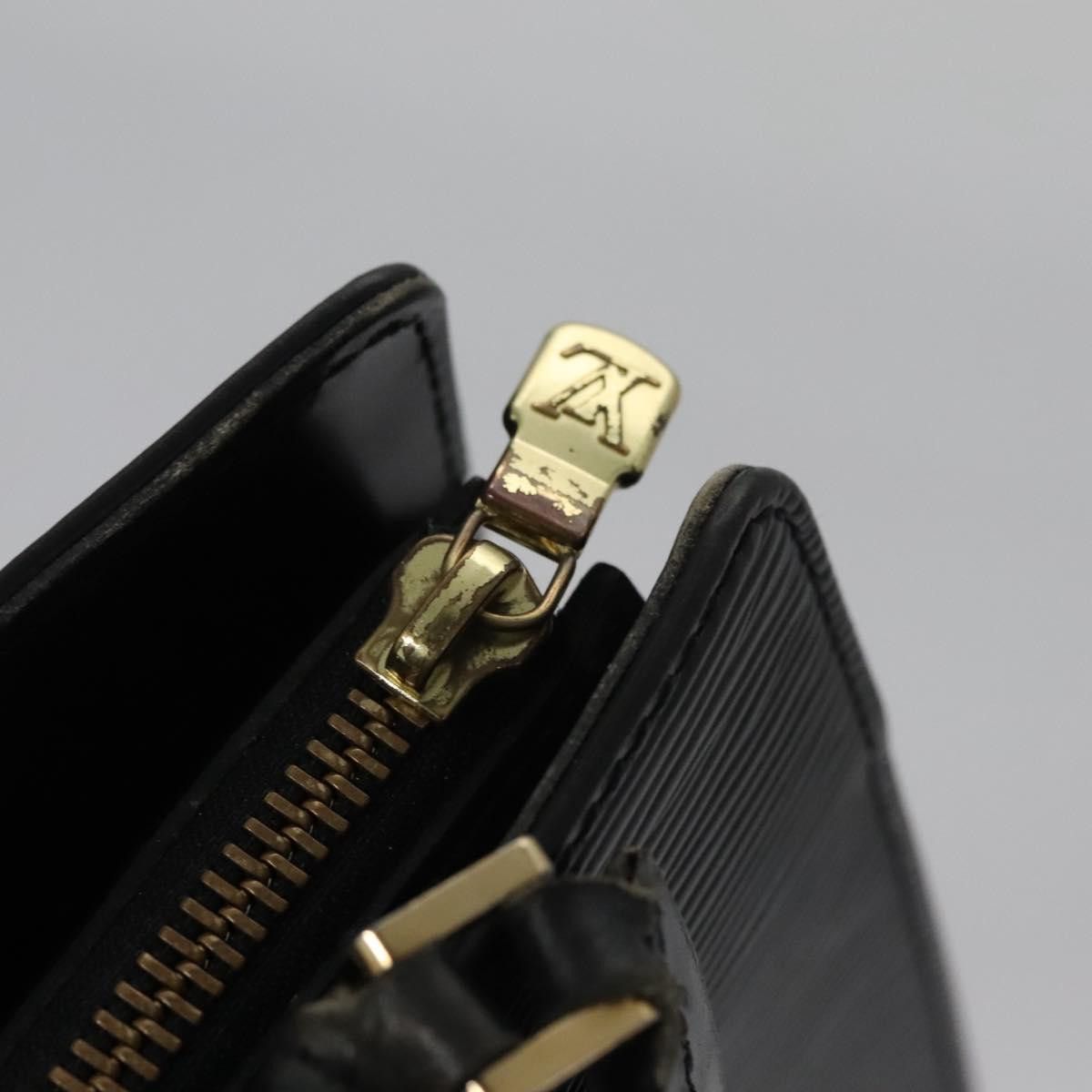 Louis Vuitton LOUIS VUITTON Epi Figari MM Hand Bag Black M52002 Size ONE SIZE - 9 Thumbnail
