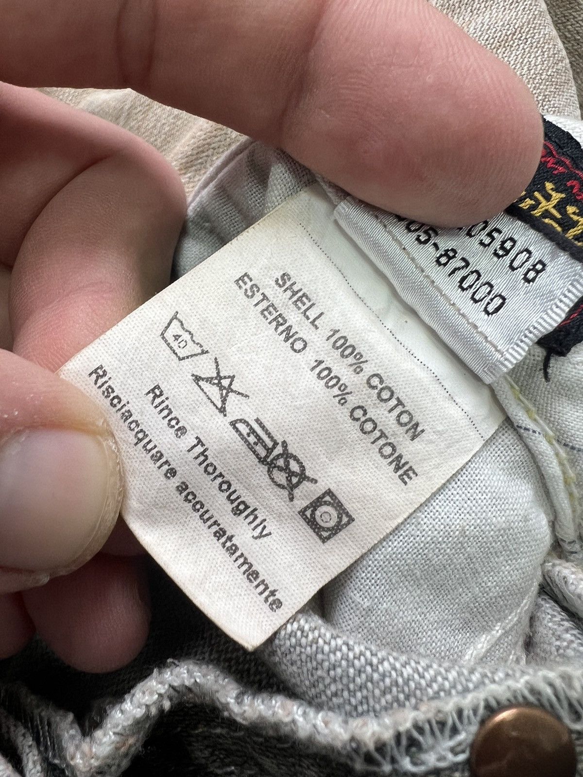 Vintage × Von Dutch Crazy Vintage Y2K Von Dutch Cargo Pants Skater Opium Size US 31 - 11 Thumbnail