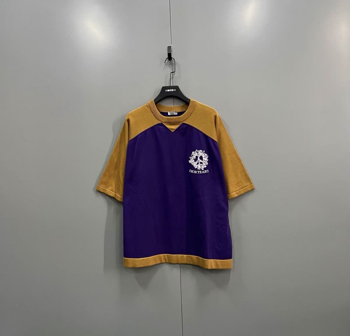 Dior Dior × Denim Tears Embroidered Knit Short Sleeve Top J41 Size US XXL / EU 58 / 5 - 1 Thumbnail
