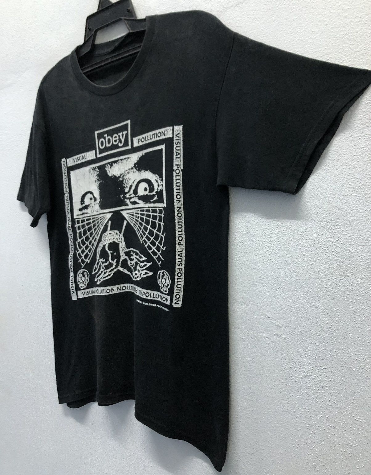 Obey Vintage Obey Visual Pollution T-Shirt Size US M / EU 48-50 / 2 - 6 Thumbnail