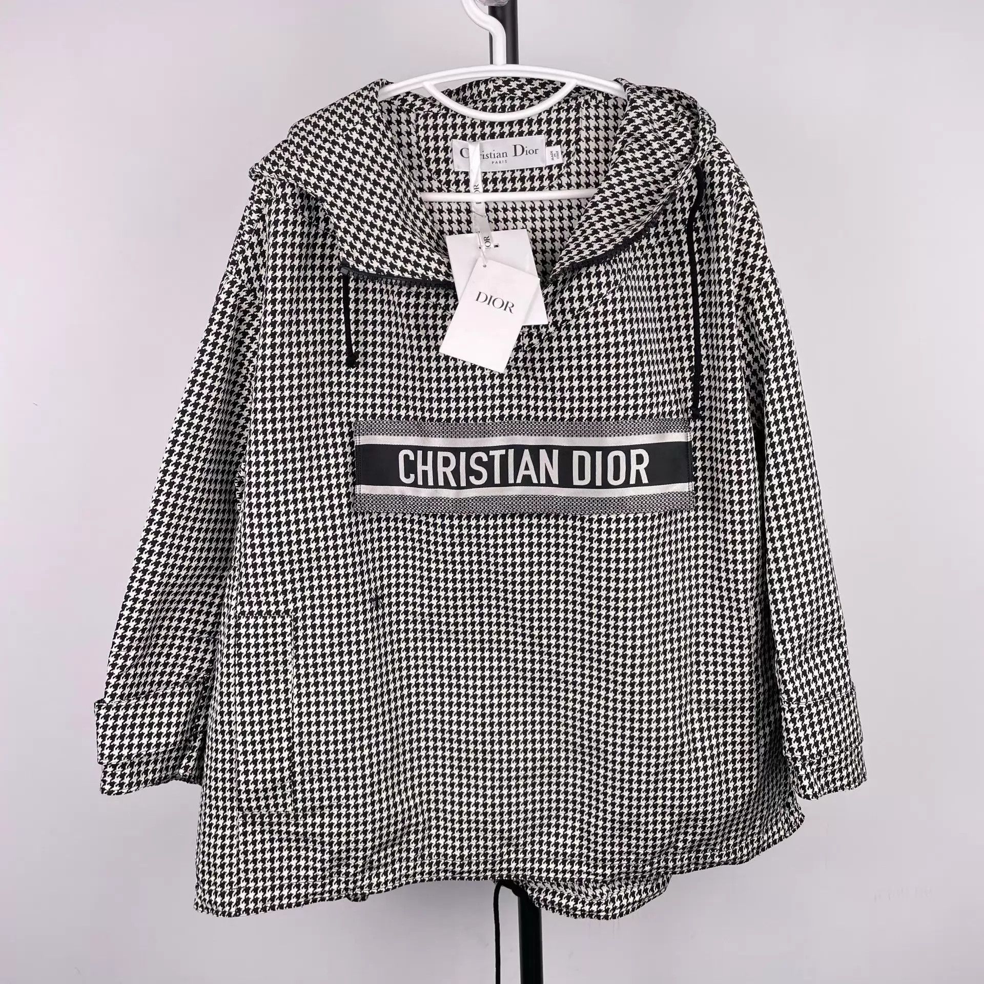 Dior Dior XS Black & White Color Blocked Shell Jacket Size XS / US 0-2 / IT 36-38 - 1 Thumbnail