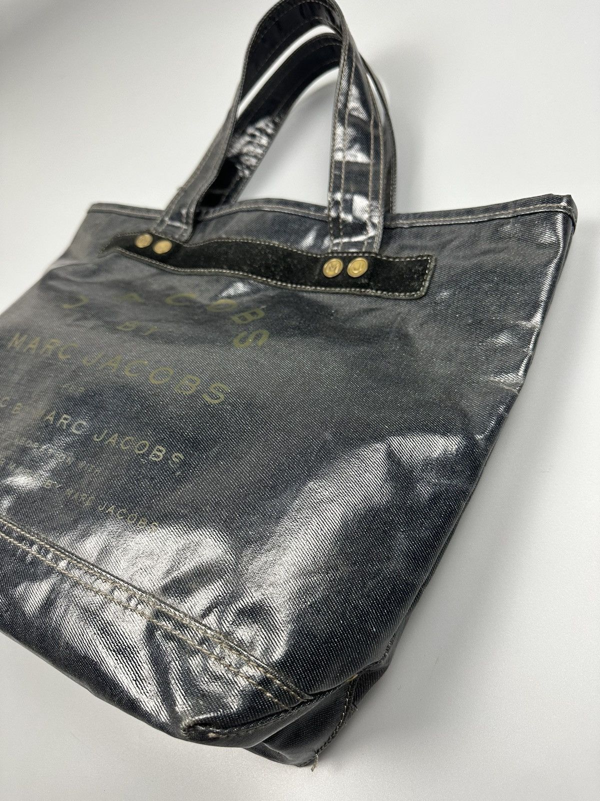 Marc Jacobs Marc Jacobs Waterproof Denim Tote Bag Size ONE SIZE - 5 Thumbnail