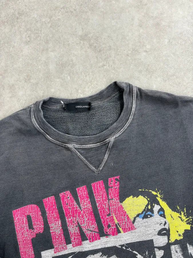 Dsquared2 AW2008 Dsquared2 Punk Grey Rock Crewneck Sweater Size US M / EU 48-50 / 2 - 5 Thumbnail