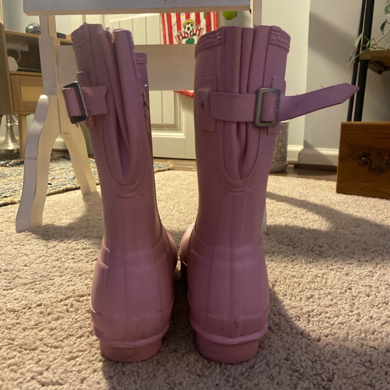 Hunter Hunter pink rain boots Size US 7 / IT 37 - 3 Thumbnail