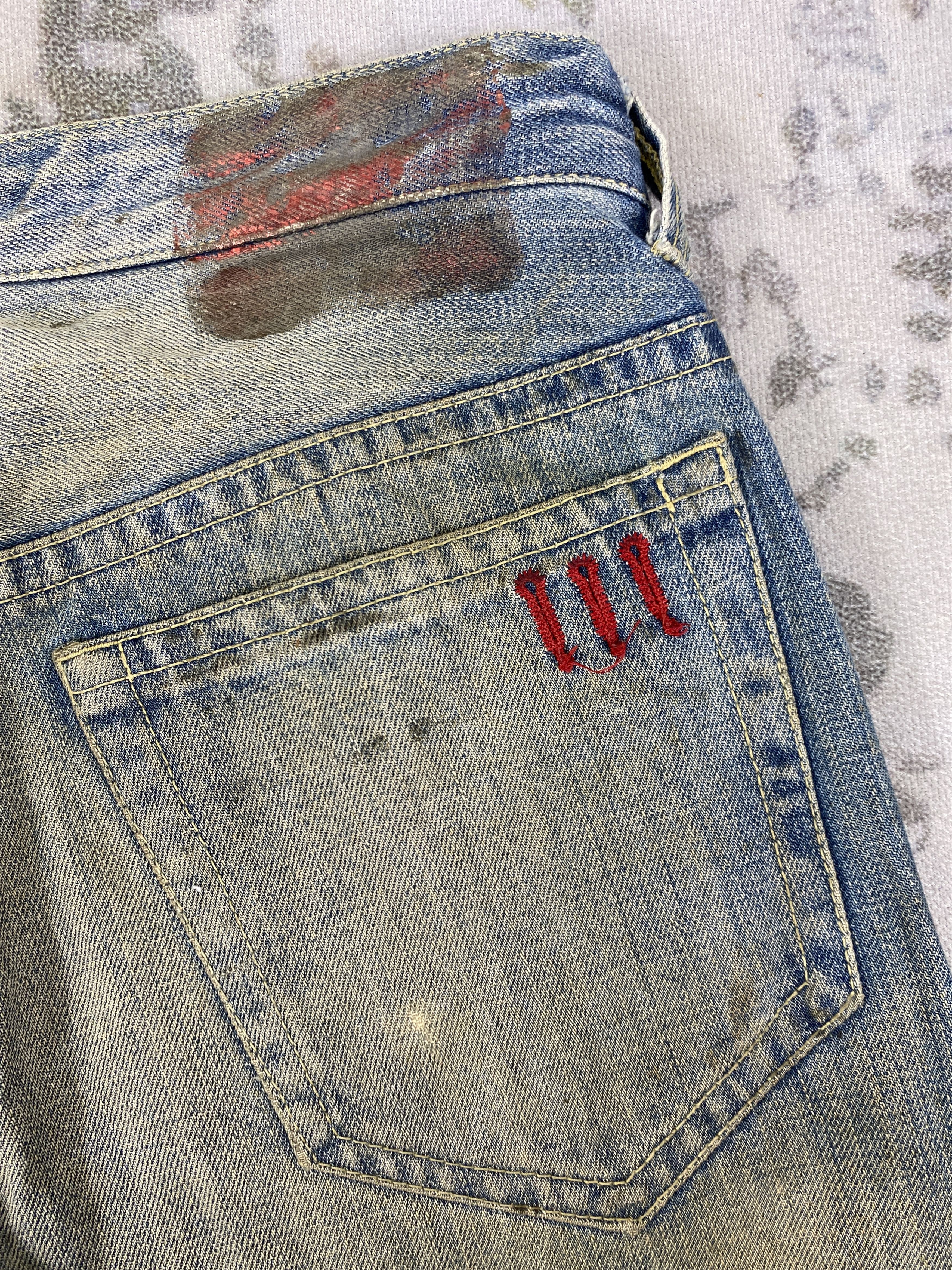Beams Japan Vintage Beams Japan hysteric style Jeans 32x31.5 - JN3047 Size US 32 / EU 48 - 9 Thumbnail