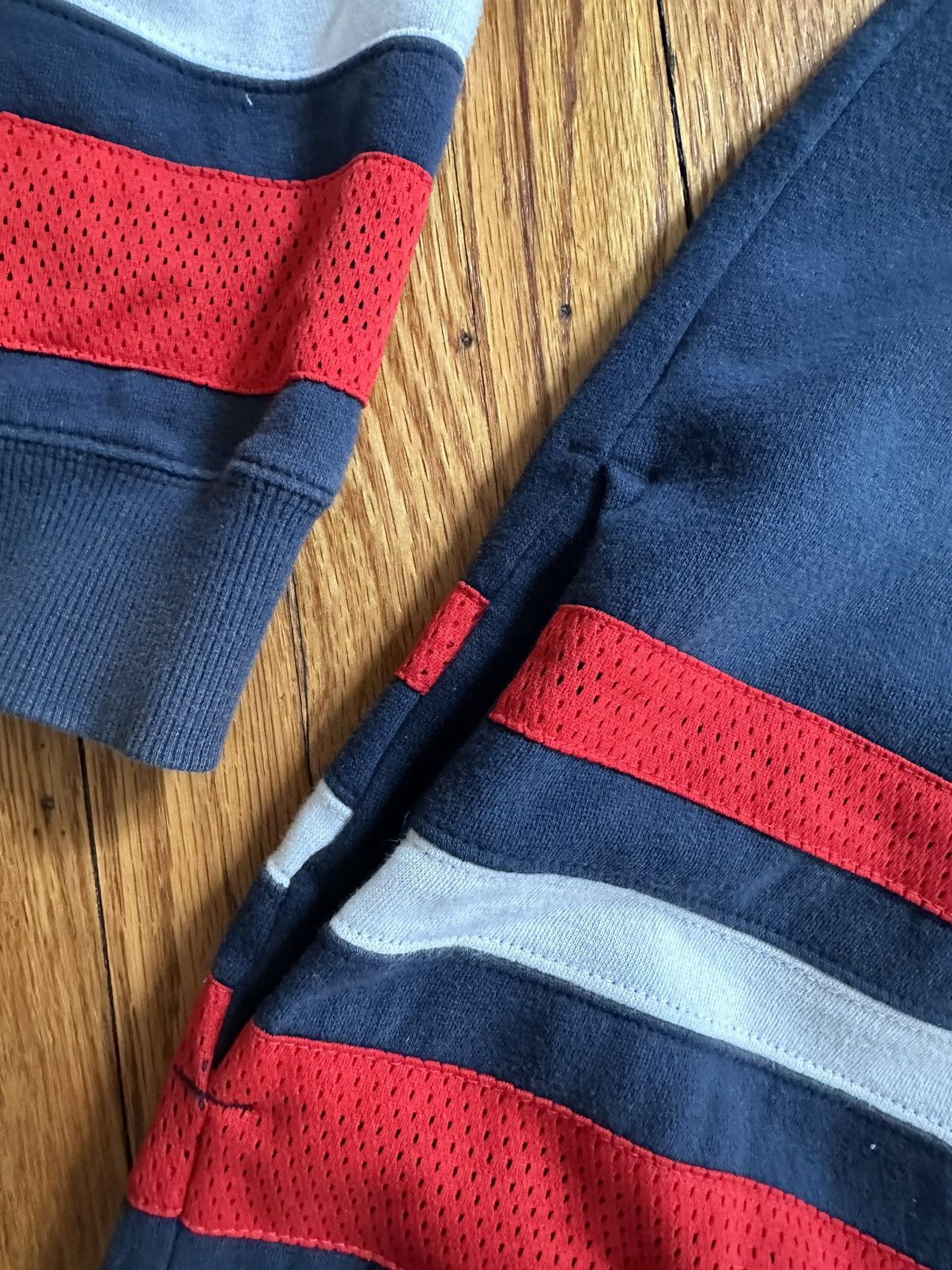 NEFF NEFF hoodie Size Large Hockey Style White/Blue/Red Vintage Size US L / EU 52-54 / 3 - 4 Thumbnail