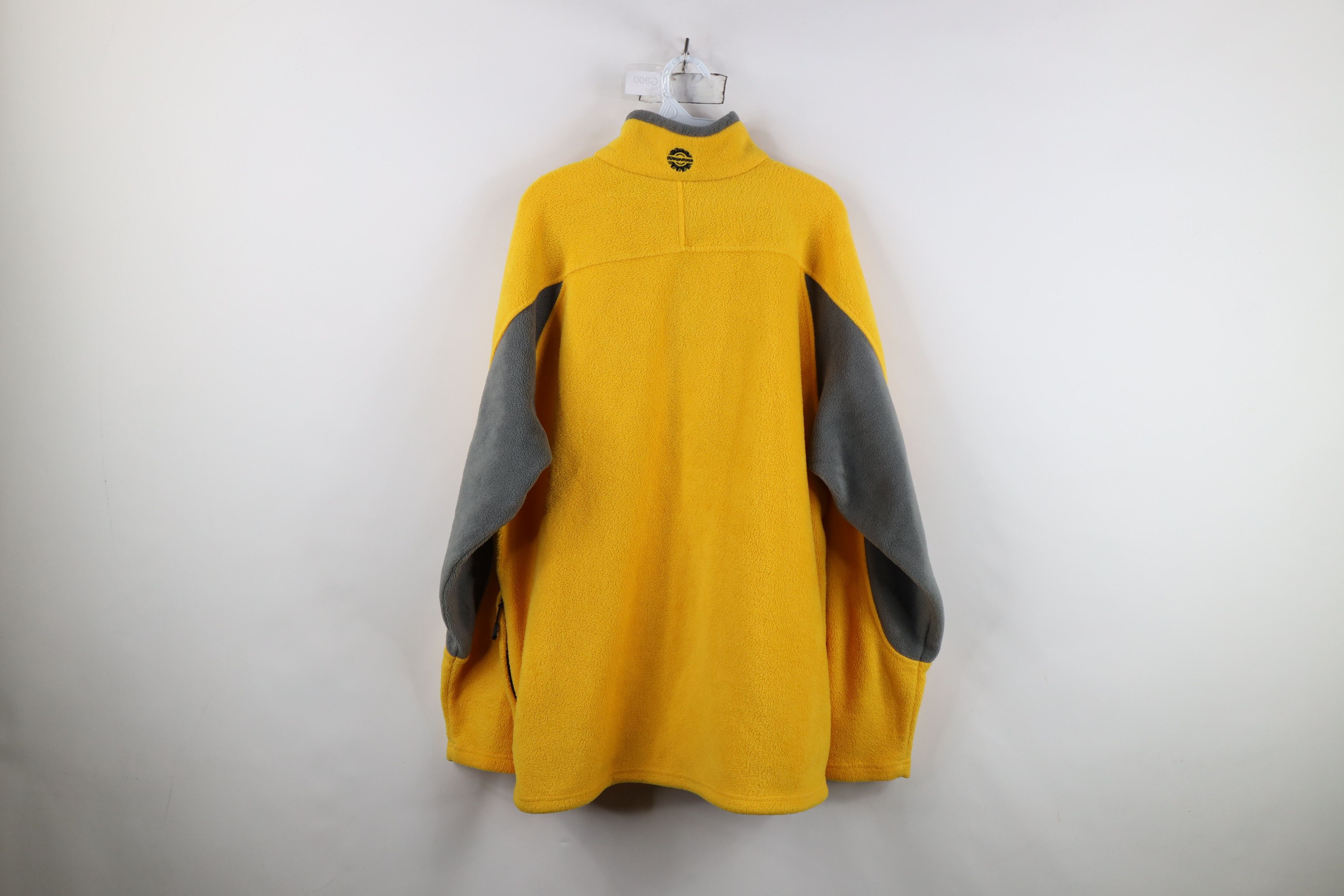 Vintage Vintage 90s Ski Doo Bombardier Half Zip Fleece Sweater Size US XL / EU 56 / 4 - 13 Thumbnail