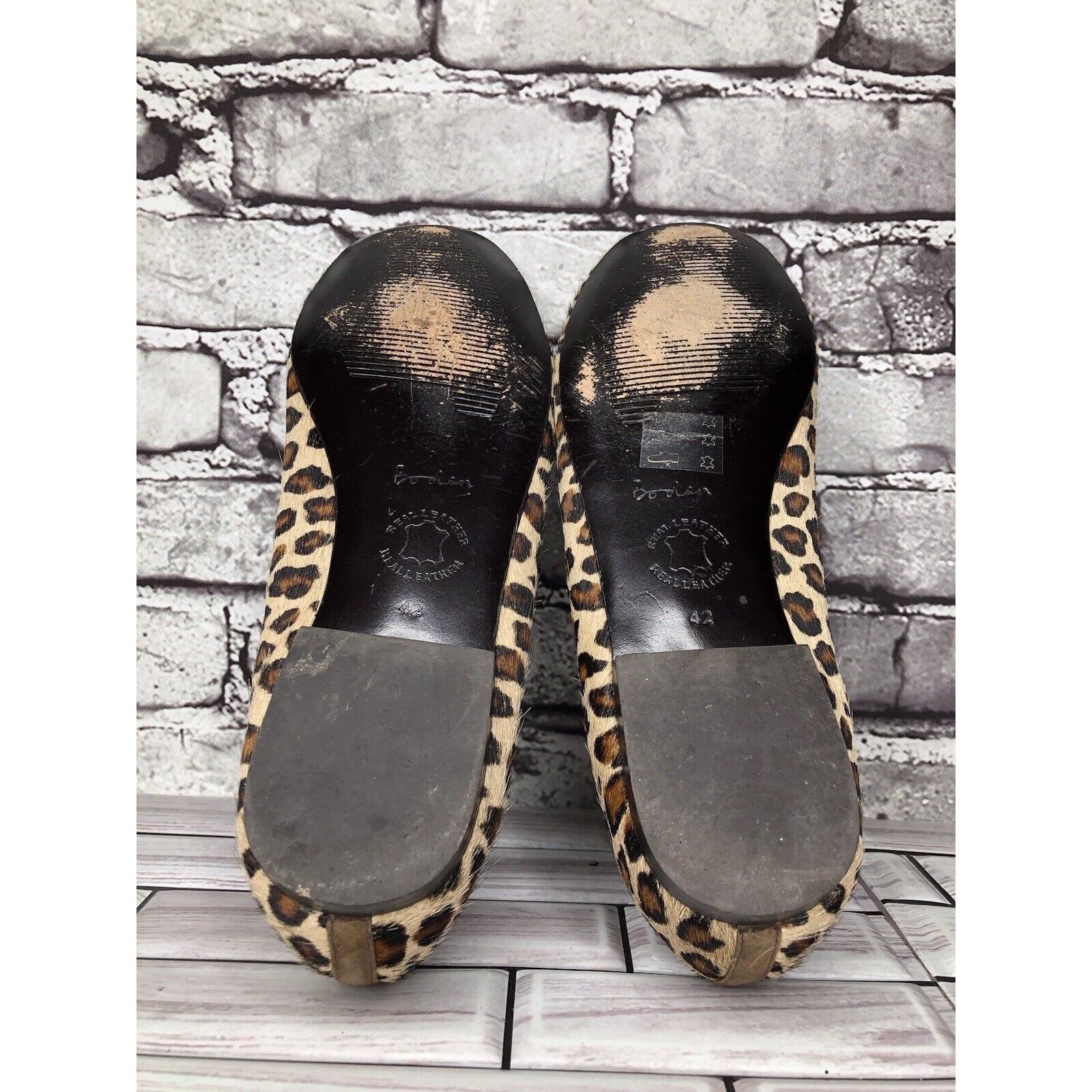 Boden Boden Leopard Print Calf Hair Tassel Ballet Flats Shoes Wome Size US 11 / IT 41 - 6 Thumbnail