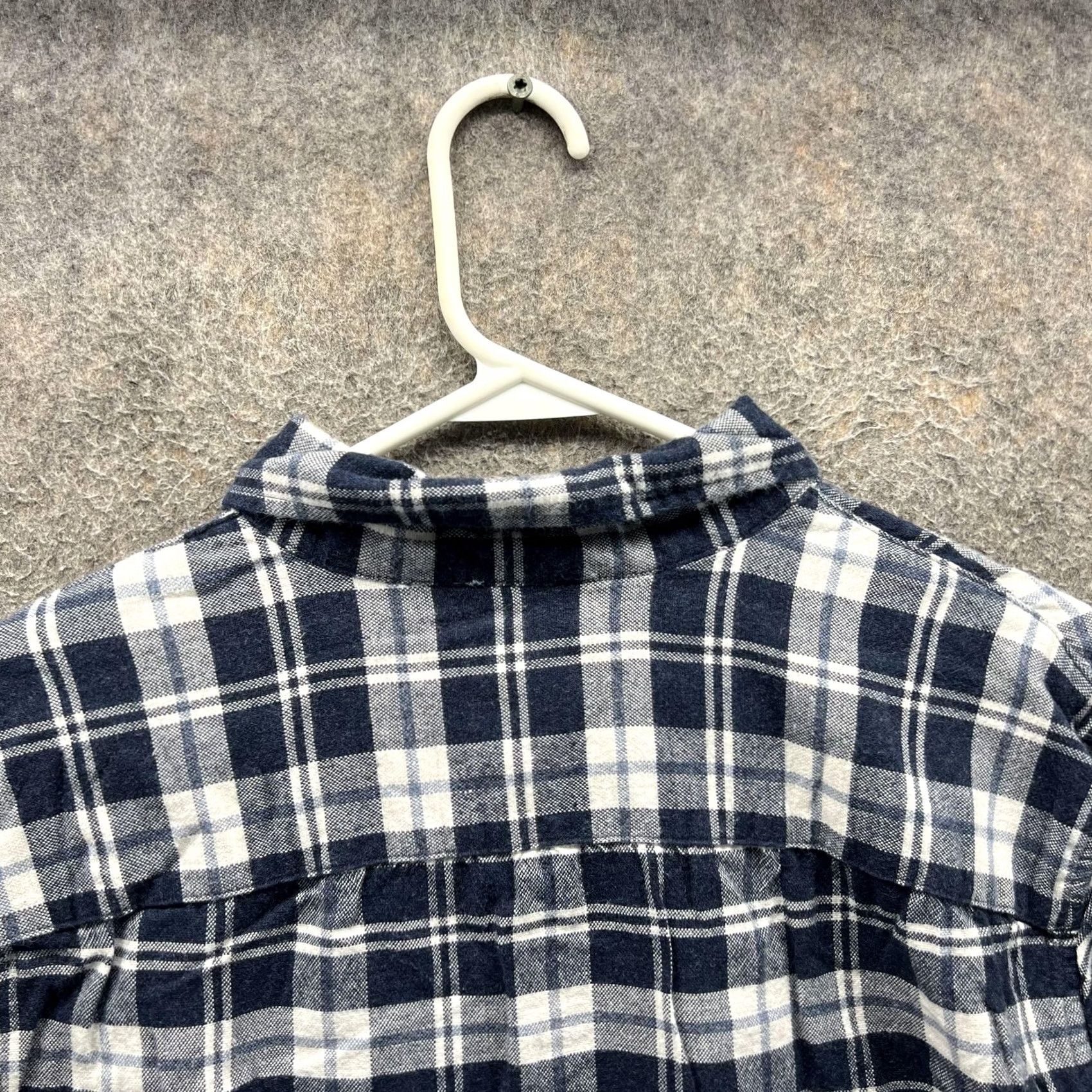 Abercrombie & Fitch Abercrombie & Fitch Shirt Mens M Blue Plaid Flannel Long Sleeve Button-Up Casual Vintage No Size US M / EU 48-50 / 2 - 4 Thumbnail