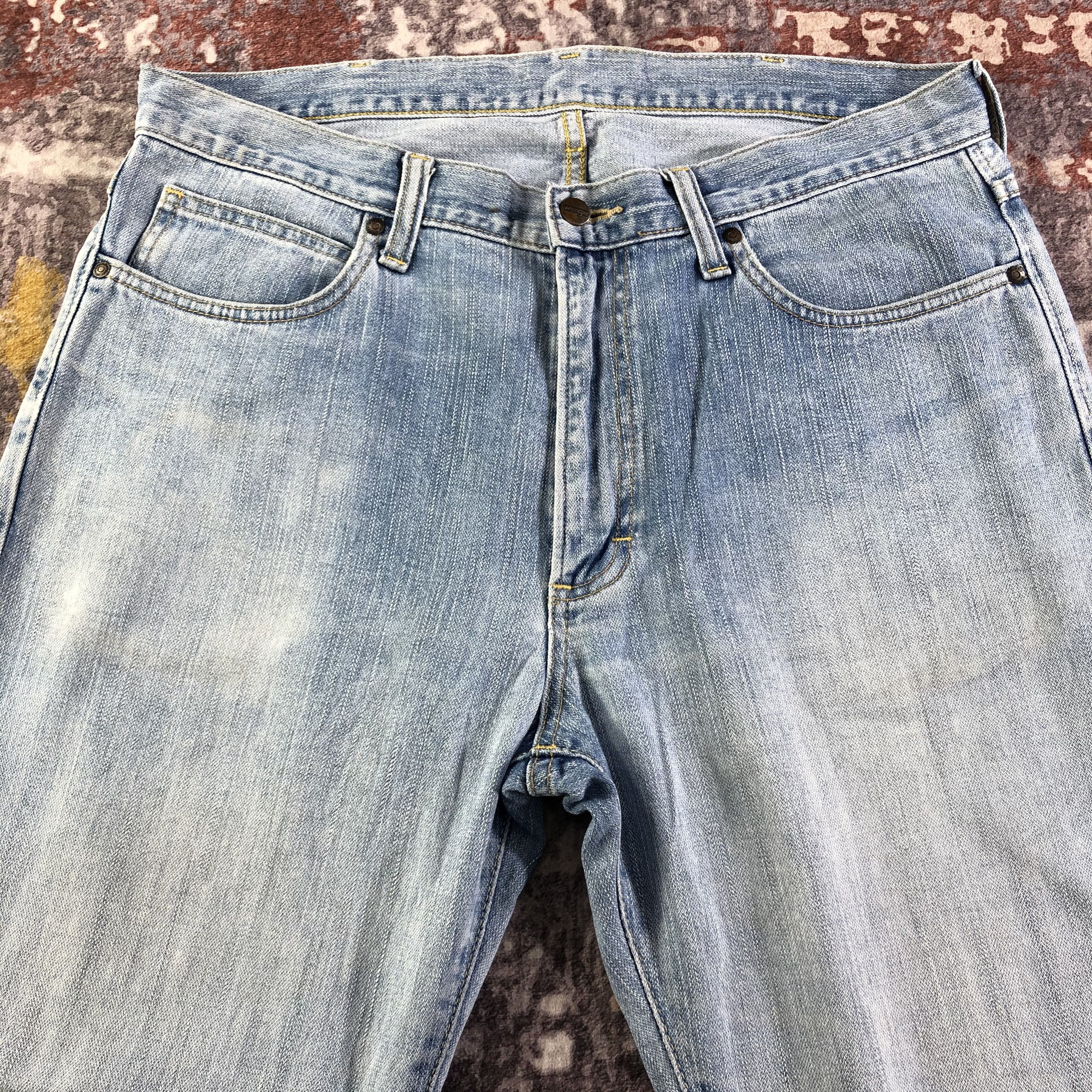 Vintage × Wrangler Vintage Light Wash Wrangler Jeans-JM3219 Size US 37 - 3 Thumbnail