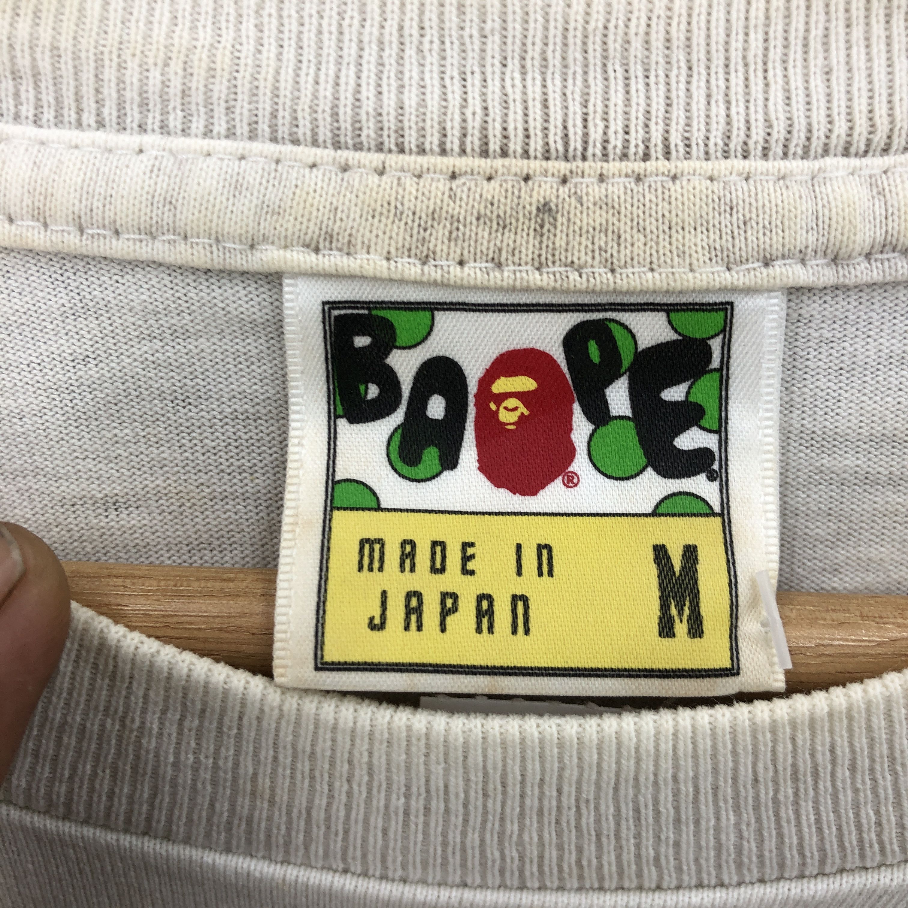Japanese Brand × Vintage Vintage Bathing Ape x New Yorks Yankees T Shirt BAPE Tees Size US M / EU 48-50 / 2 - 5 Thumbnail