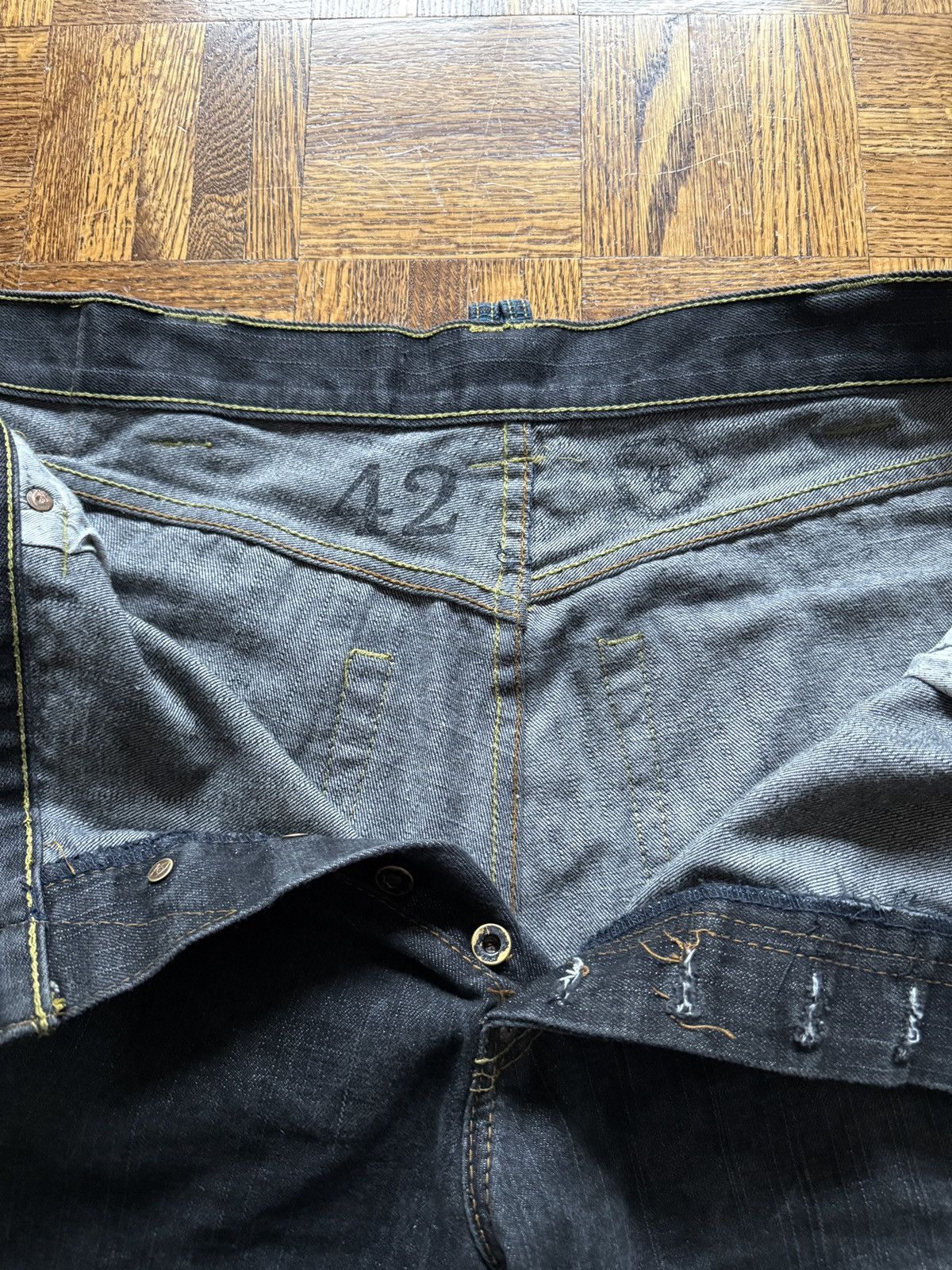 RMC Jeans Vintage Y2K RMC Embroidered Baggy Denim Jeans Size US 42 / EU 58 - 11 Thumbnail