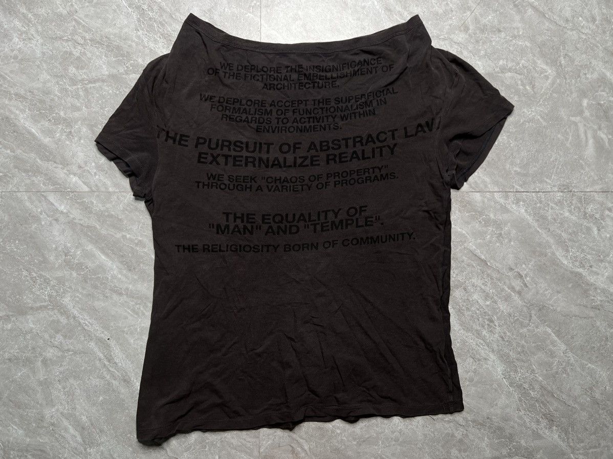 Julius Julius_7 S/S 06 “The Structure” Manifesto Tee Size US M / EU 48-50 / 2 - 1 Thumbnail