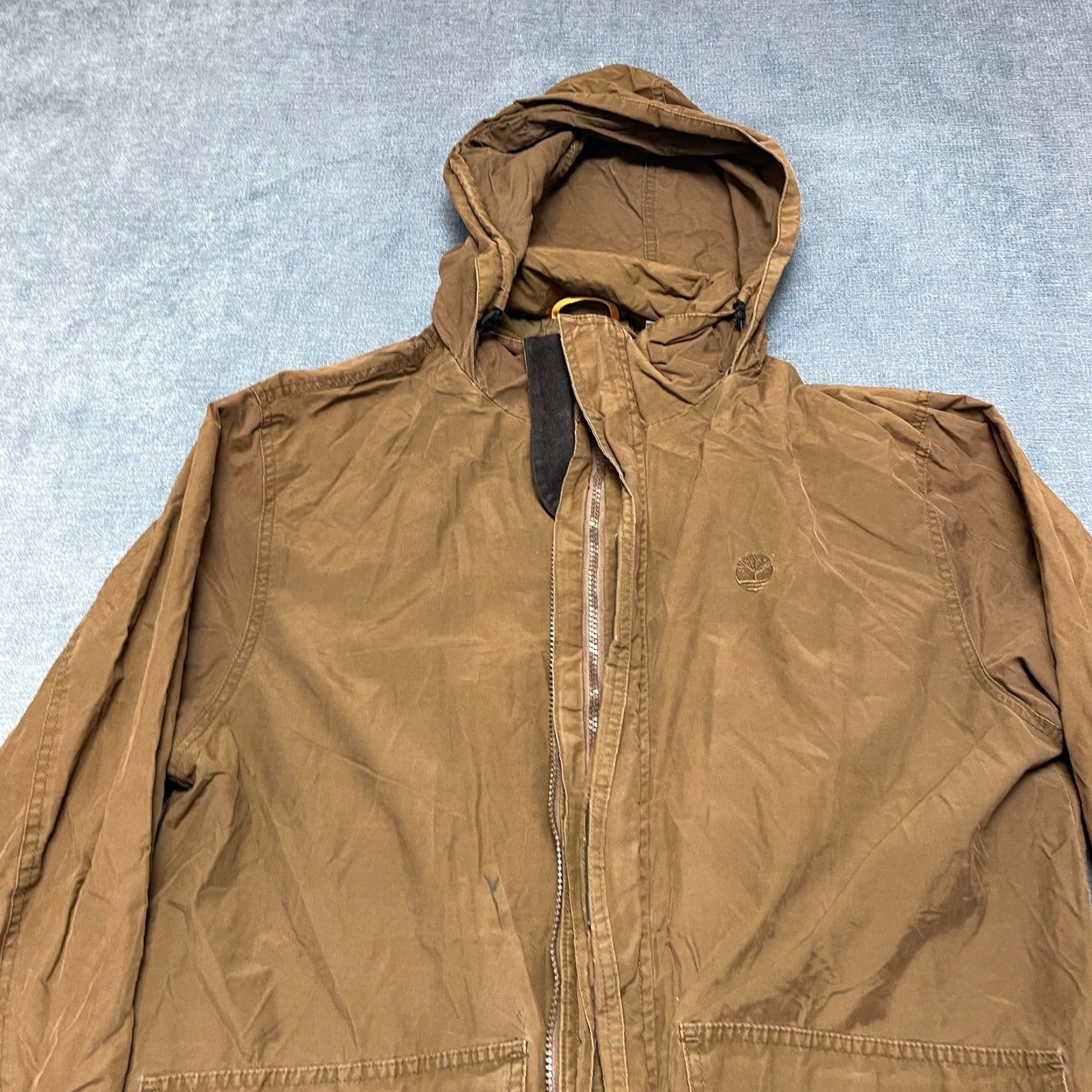 Timberland VINTAGE Timberland Stratham Issue Jacket Mens Small Brown Authentic Outdoor Gear Size US S / EU 44-46 / 1 - 4 Thumbnail