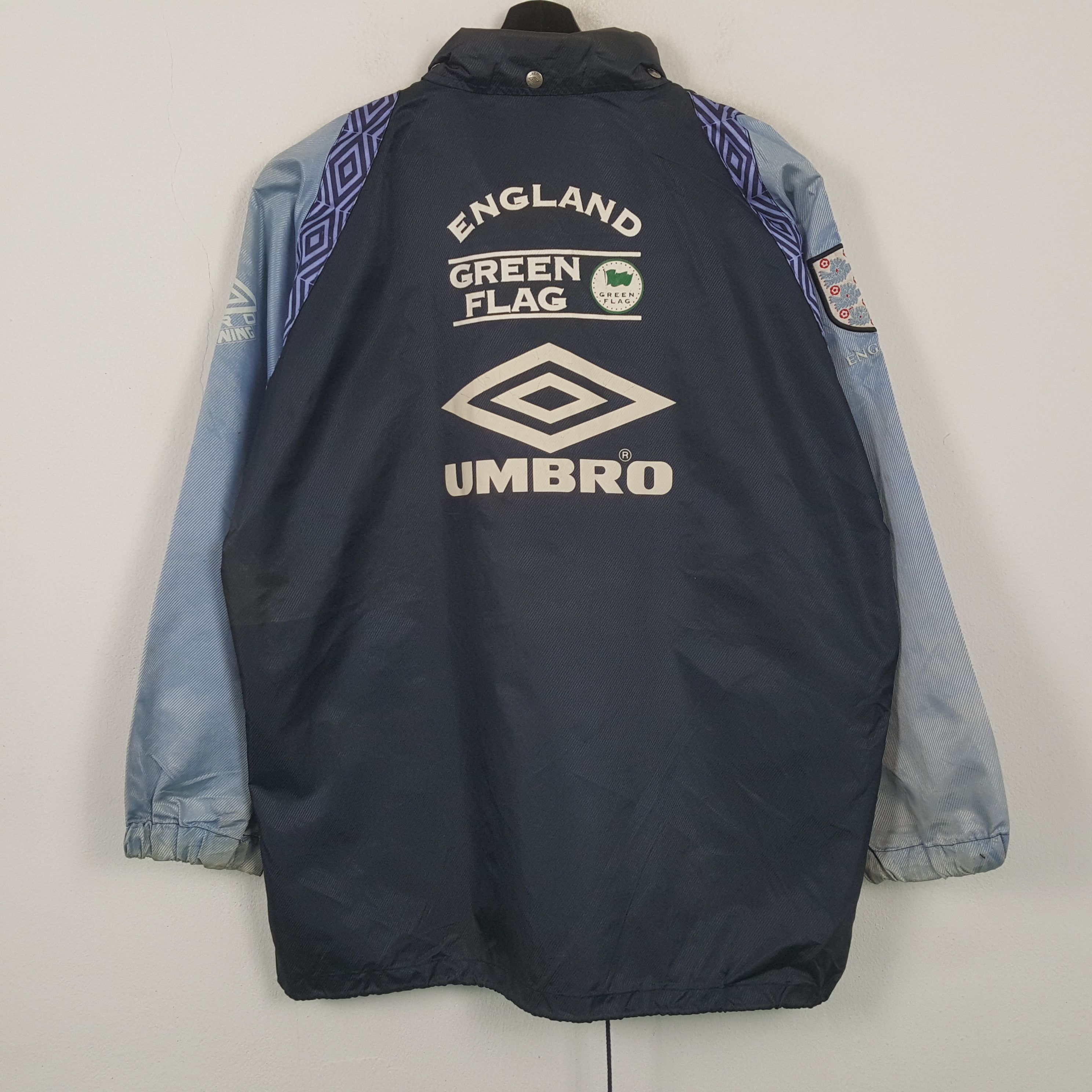 Umbro England Green Flag Umbro Sportswear Jacket RR6 Size US XXL / EU 58 / 5 - 1 Thumbnail