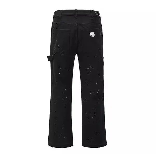 Other Paint Detail Patchwork Cargo Flared Pants Size US 32 / EU 48 - 4 Thumbnail