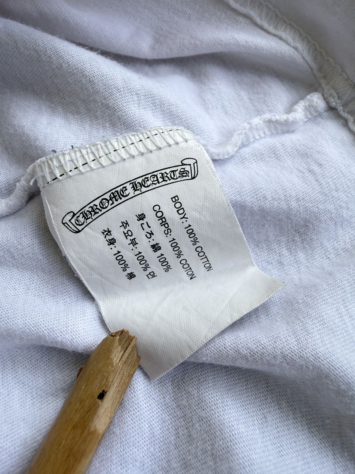Chrome Hearts Chrome Hearts Los Angeles Exclusive Pocket tshirt White Size US M / EU 48-50 / 2 - 13 Thumbnail