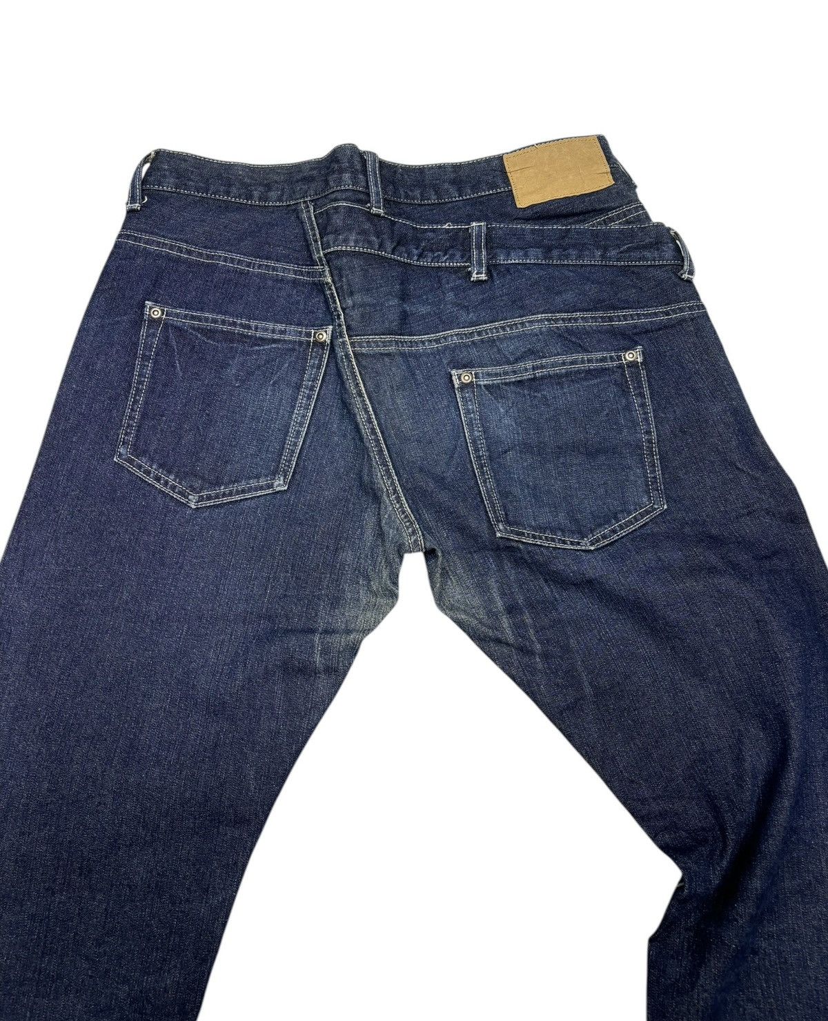 Issey Miyake 🔥DOUBLE WAIST DENIM JEANS AND IT ISSEY MIYAKE STYLE Size US 32 / EU 48 - 8 Thumbnail