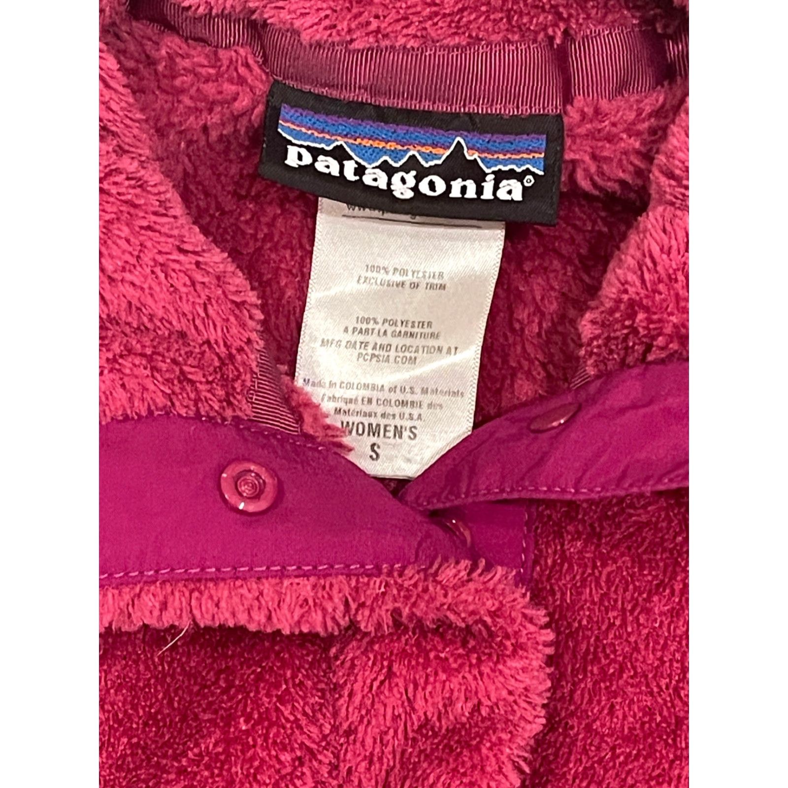 Patagonia Patagonia Pullover Shirt Women S Pink Fleece Pockets Re‑Tool Snap T Thermal Pro Outdoor Subtle Logo Jacket/Coat Short Length Regular Fit Size S / US 4 / IT 40 - 3 Thumbnail