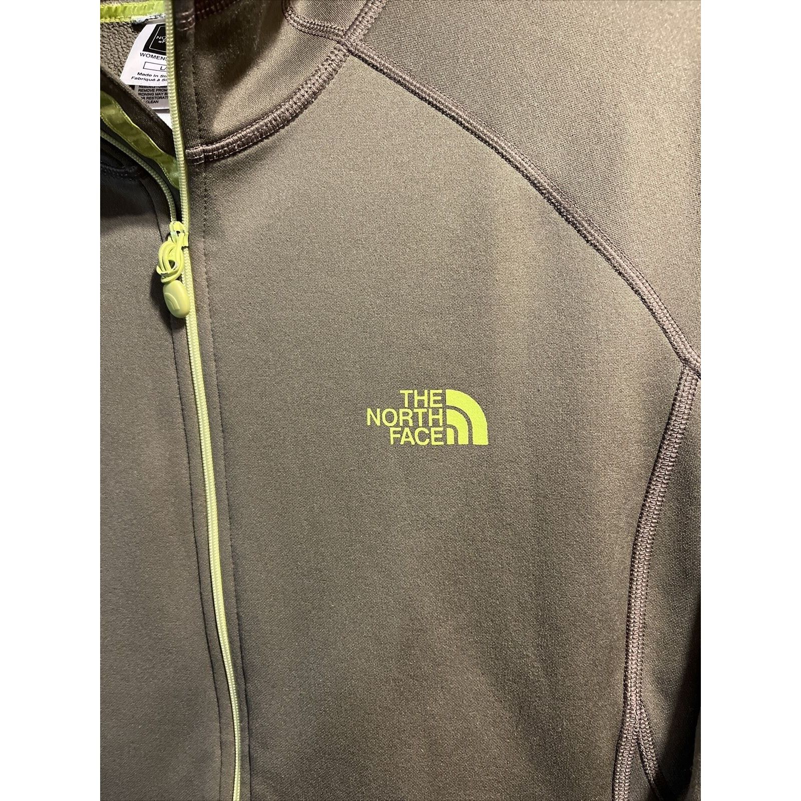 The North Face The North Face Women’s L Gray LS zip Polyester Fleece Jacket Size L / US 10 / IT 46 - 6 Thumbnail