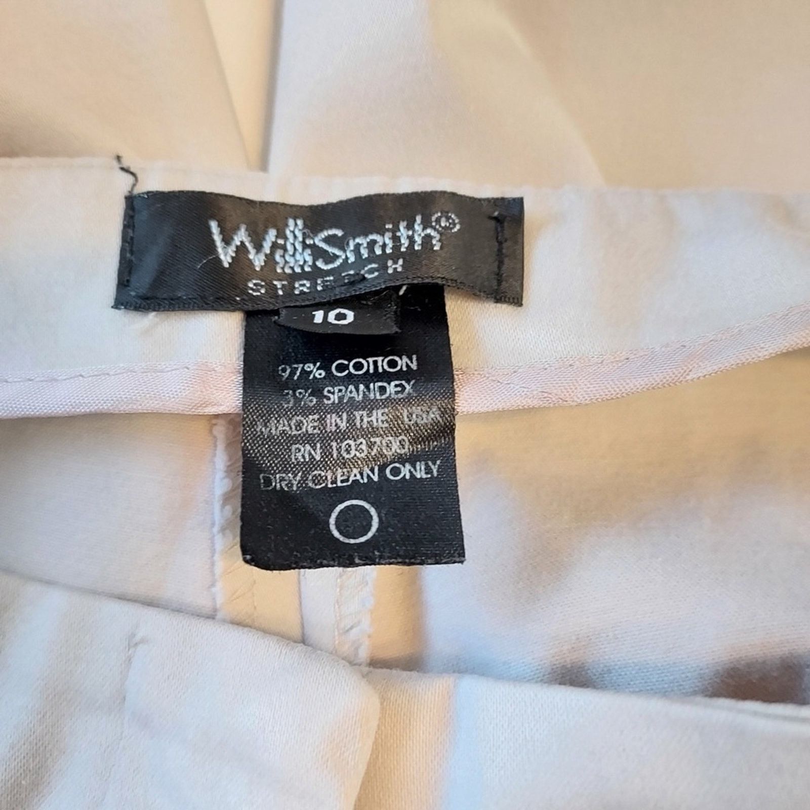 Willi Smith Willi Smith Stretch Cotton Blend Khaki Cargo Capri Pants Size 32" / US 10 / IT 46 - 3 Thumbnail