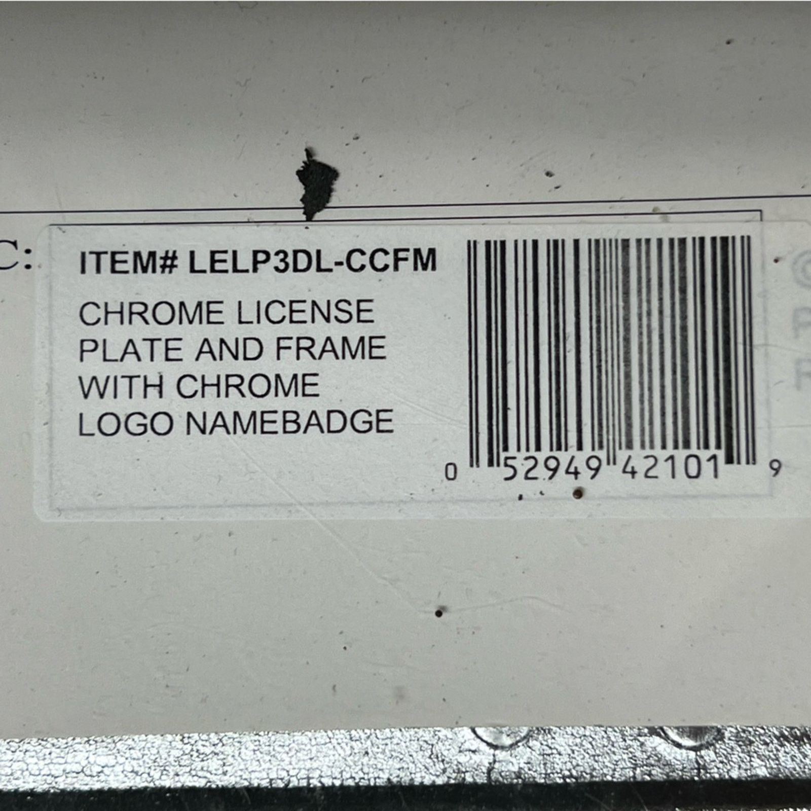 Other Lexus 3D Chrome Heavy Steel License Plate Chrome Frame $49 Size ONE SIZE - 6 Thumbnail
