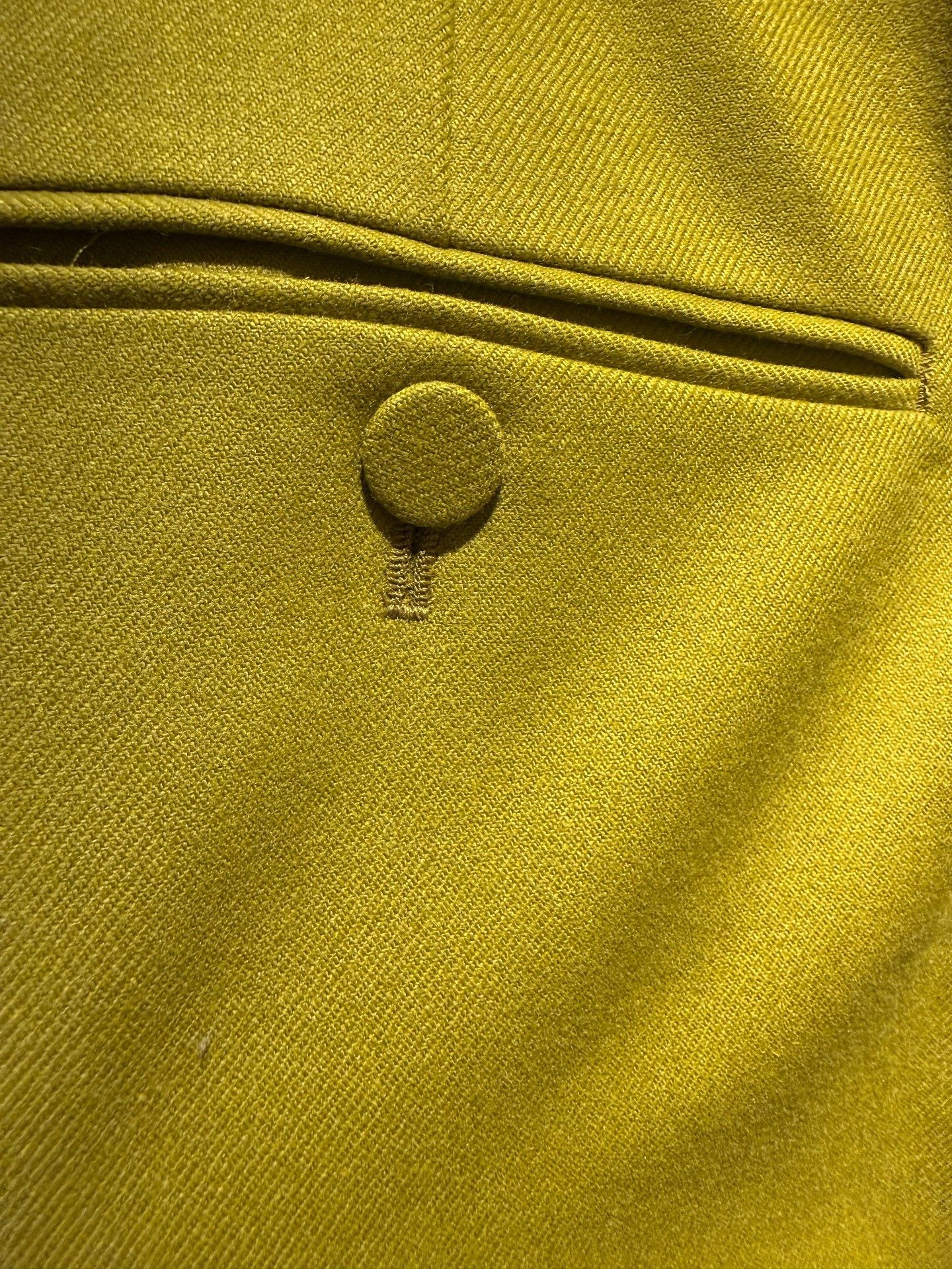 Gucci Gucci Mustard Wool Trousers Size 48 Size US 32 / EU 48 - 6 Thumbnail