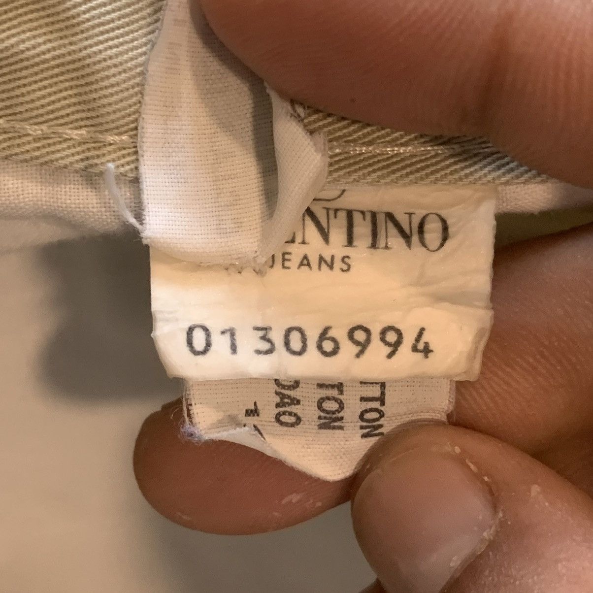 Valentino VINTAGE 90s VALENTINO JEANS Size 35" - 12 Thumbnail