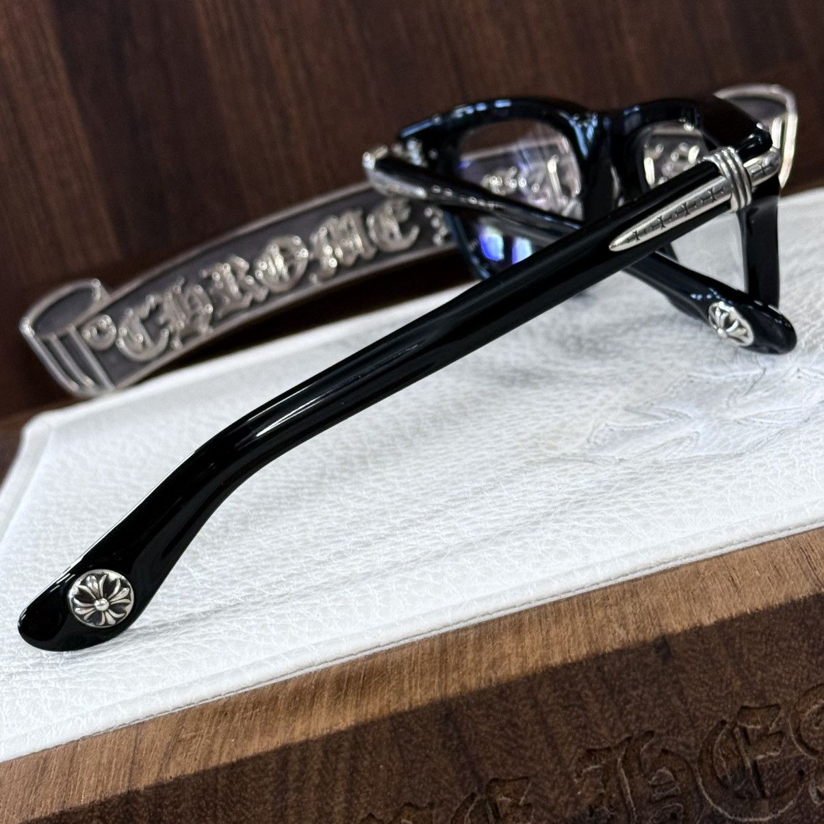 Chrome Hearts Chrome Hearts TRYPOLEAGAIN Glasses Size ONE SIZE - 8 Thumbnail