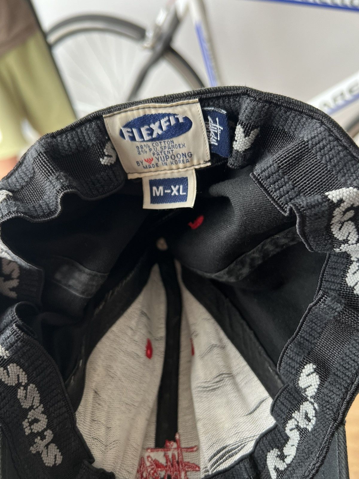 Stussy 00’s STUSSY VINTAGE FLEXFIT YUPOONG CAP BIG LOGO Size ONE SIZE - 3 Thumbnail