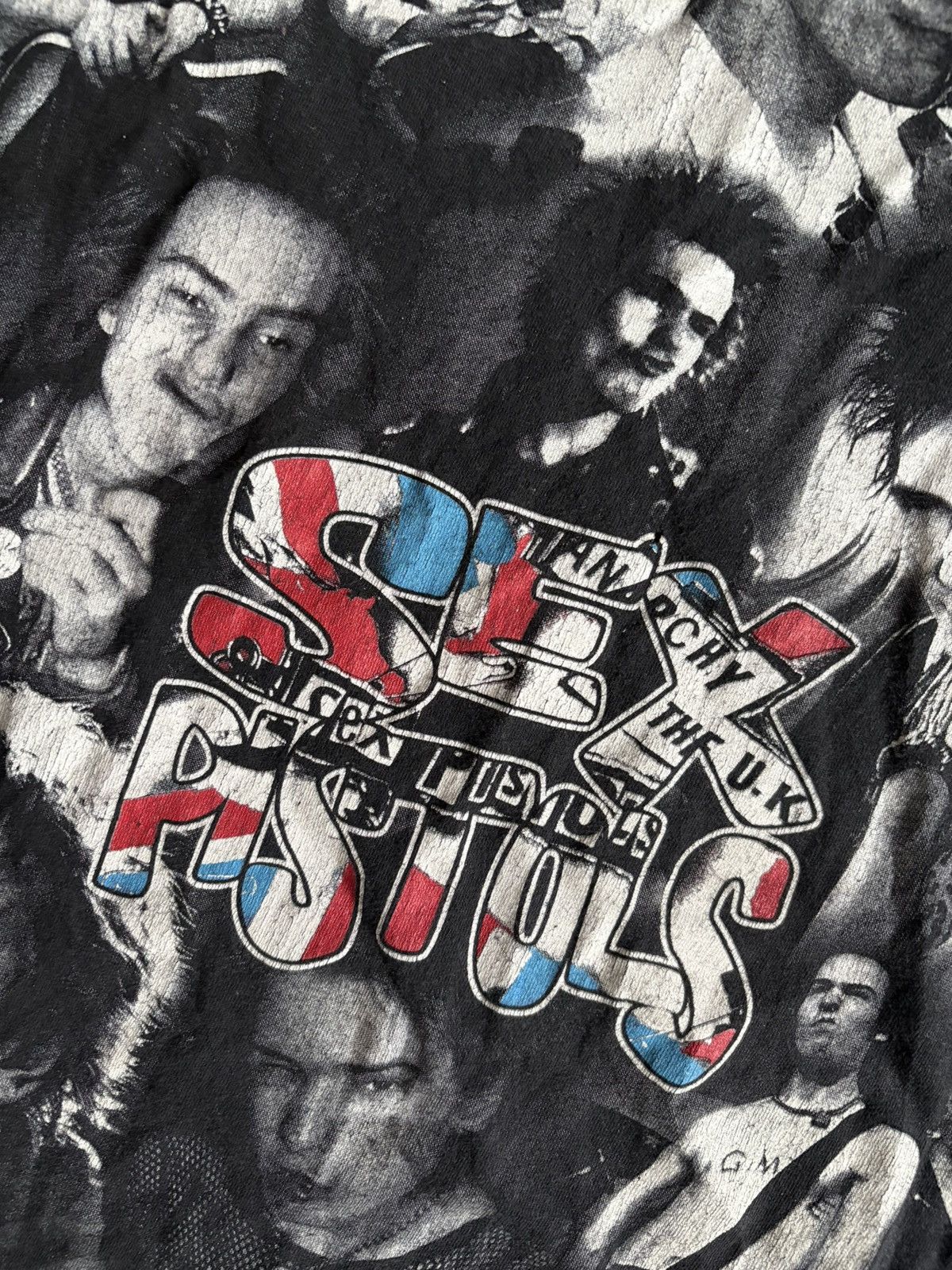 Band Tees × Vintage Vintage 90s Sex Pistols T-Shirt UK Punk Rock Sid Vicious XL Size US XL / EU 56 / 4 - 5 Thumbnail