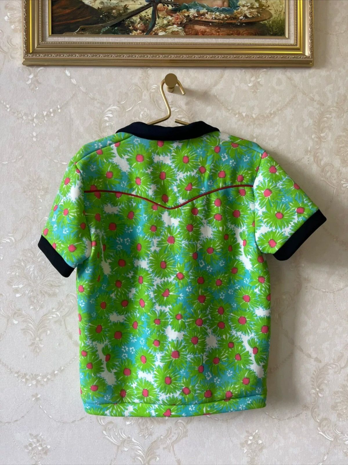 Prada Prada runway print shirt Size US M / EU 48-50 / 2 - 7 Thumbnail