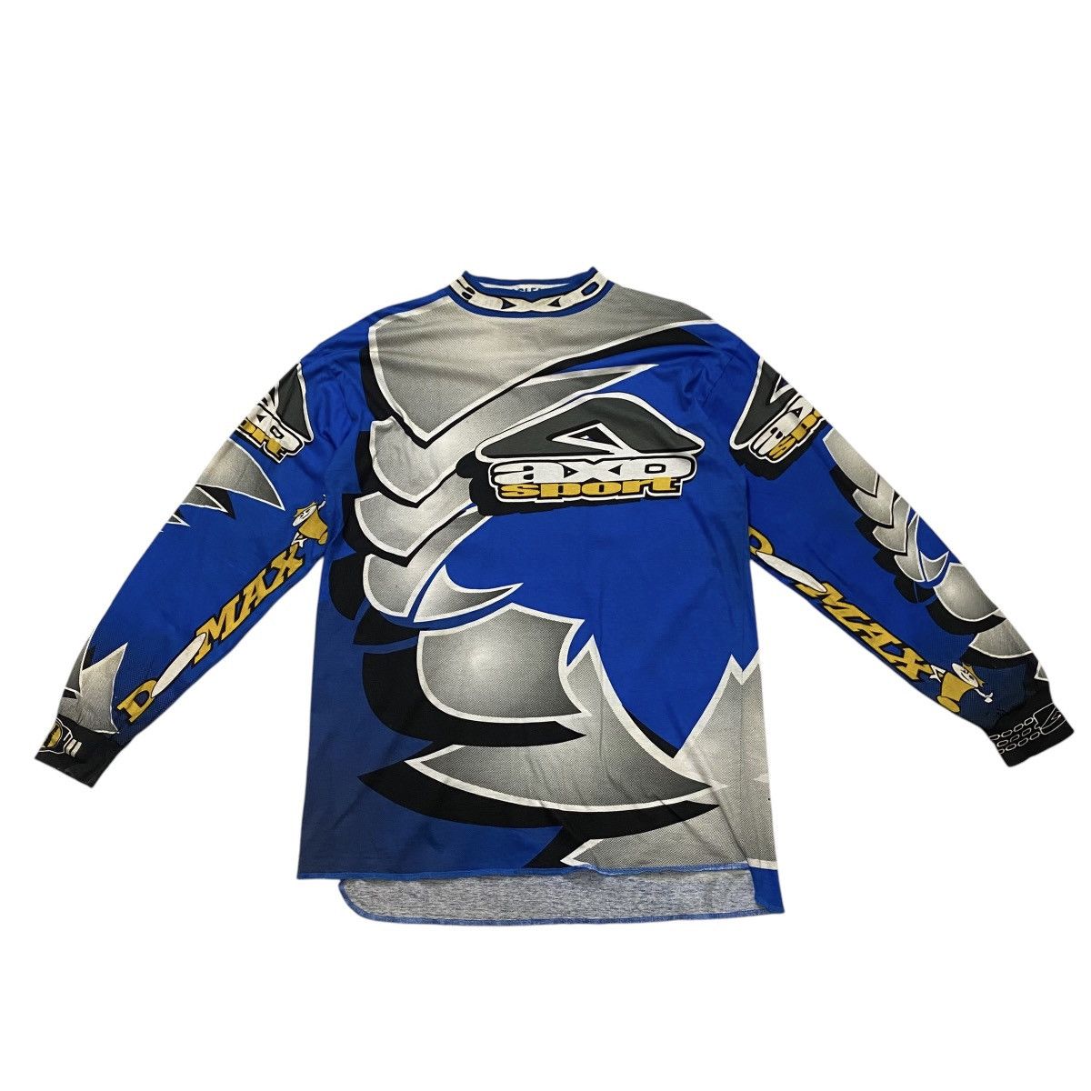 Gear for Sports × Vintage Vintage 90s AXO Sport Team D-max Racing Motocross Sweatshirt Size US M / EU 48-50 / 2 - 5 Thumbnail