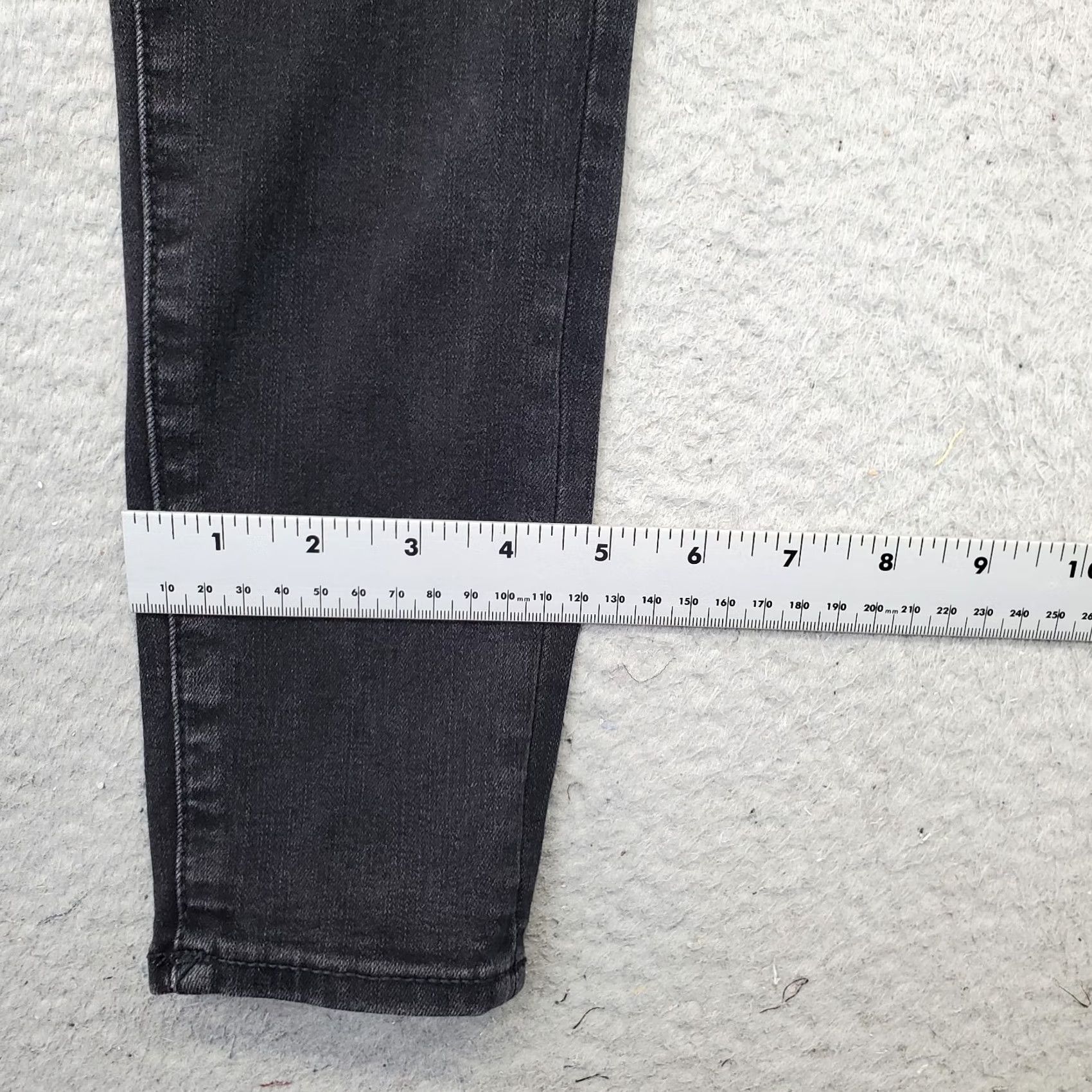 American Eagle Outfitters American Eagle Jeans Womens 4 Black 360° Next Level Stretch Skinny Fit Dark Wash Jeans Size 27" / US 4 / IT 40 - 5 Thumbnail