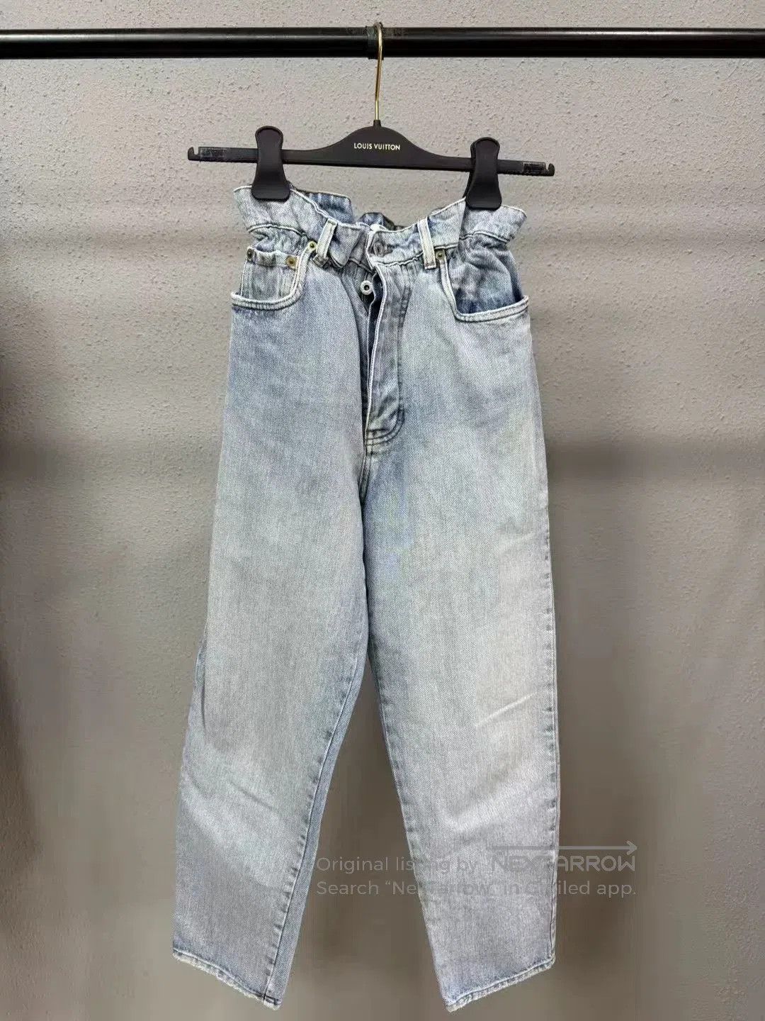 Miu Miu Miumiu Waist-Cinched Jeans. Size 25" / US 0 / IT 36 - 1 Thumbnail